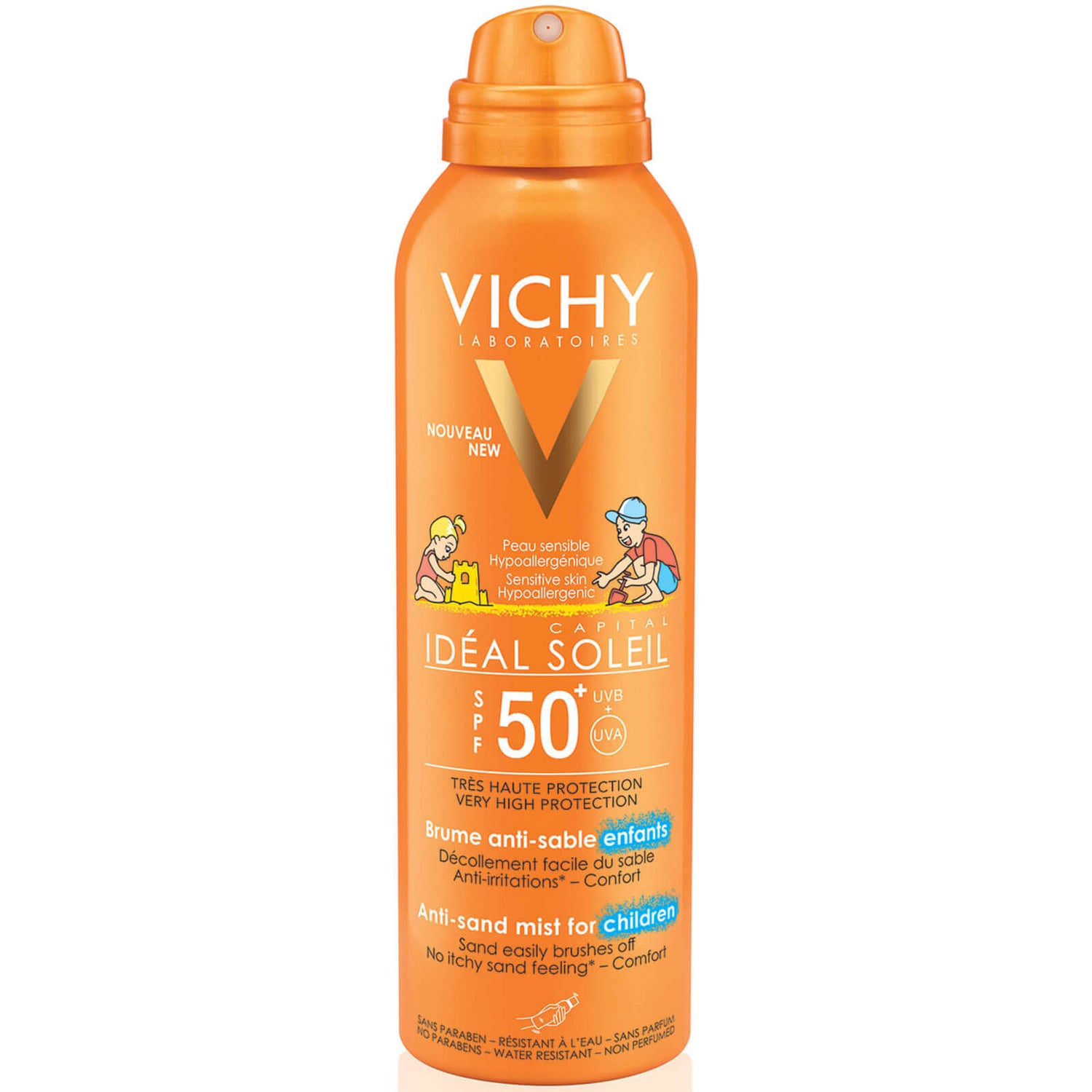 VICHY crema solare Ideal Soleil anti-sabbia SPF 50+ 200 ml