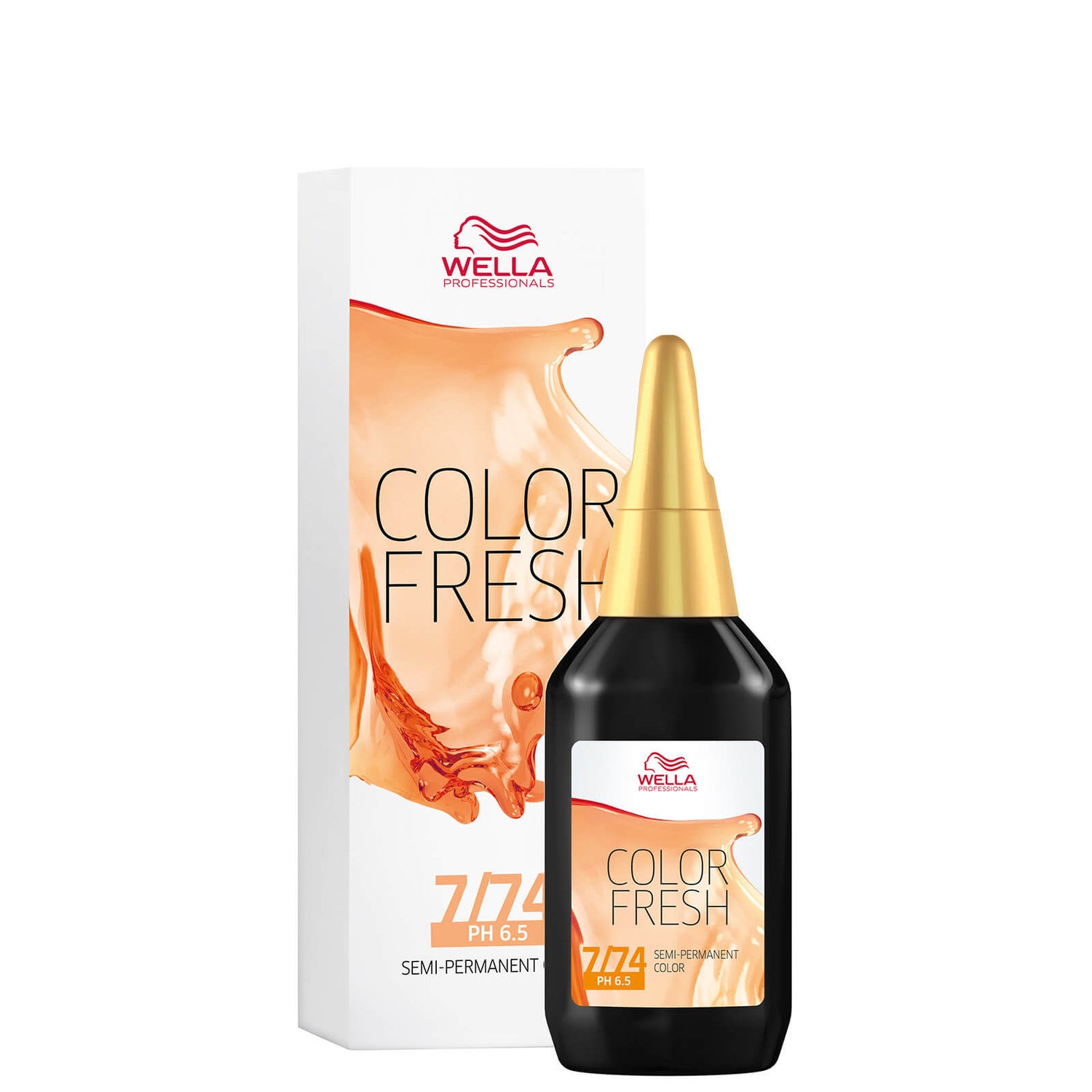 Wella Professionals Color Fresh 7/74 Medium Brown Gold Blonde 75ml | Buy  Online | Mankind