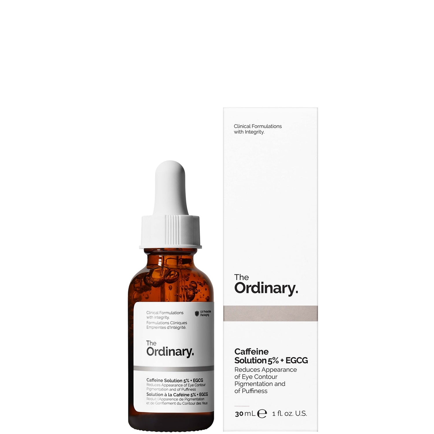 Solução com 5% de Cafeína + EGCG da The Ordinary 30 ml