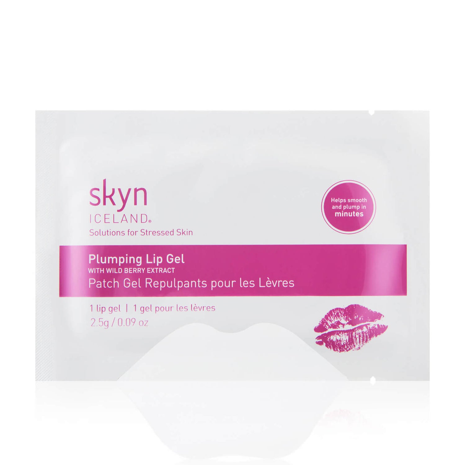 skyn ICELAND Plumping Lip Gels with Wild Berry Extract (2 Pack)