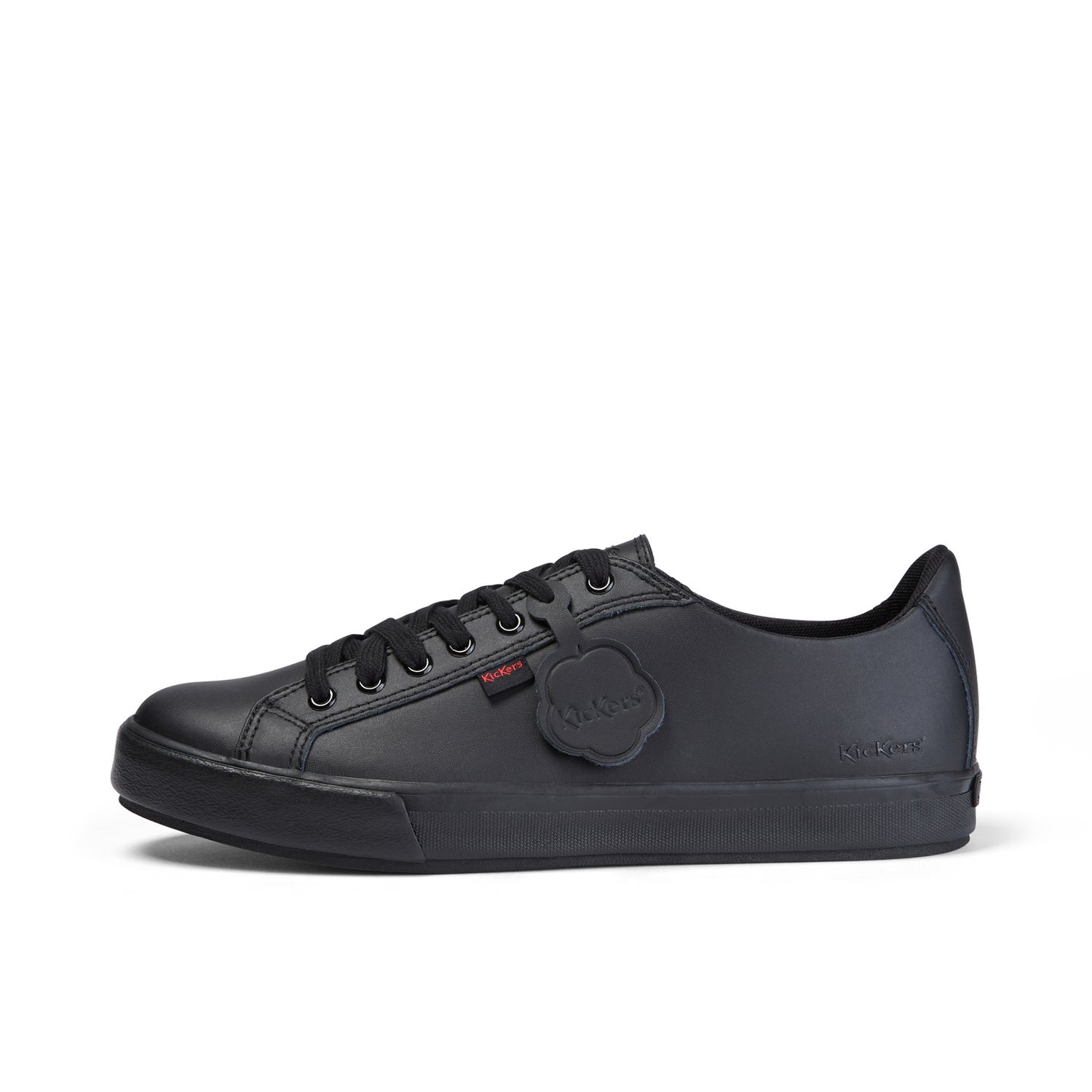 KICKERS TOVNI LACER LTHR AU BLACK/BLACK