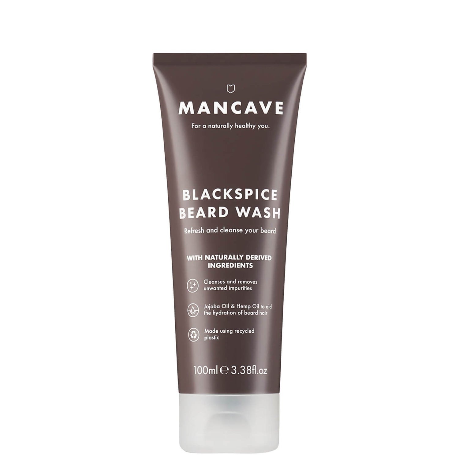 Шампунь для бороды с древесно-пряным ароматом ManCave Beard Wash — Blackspice 100 мл