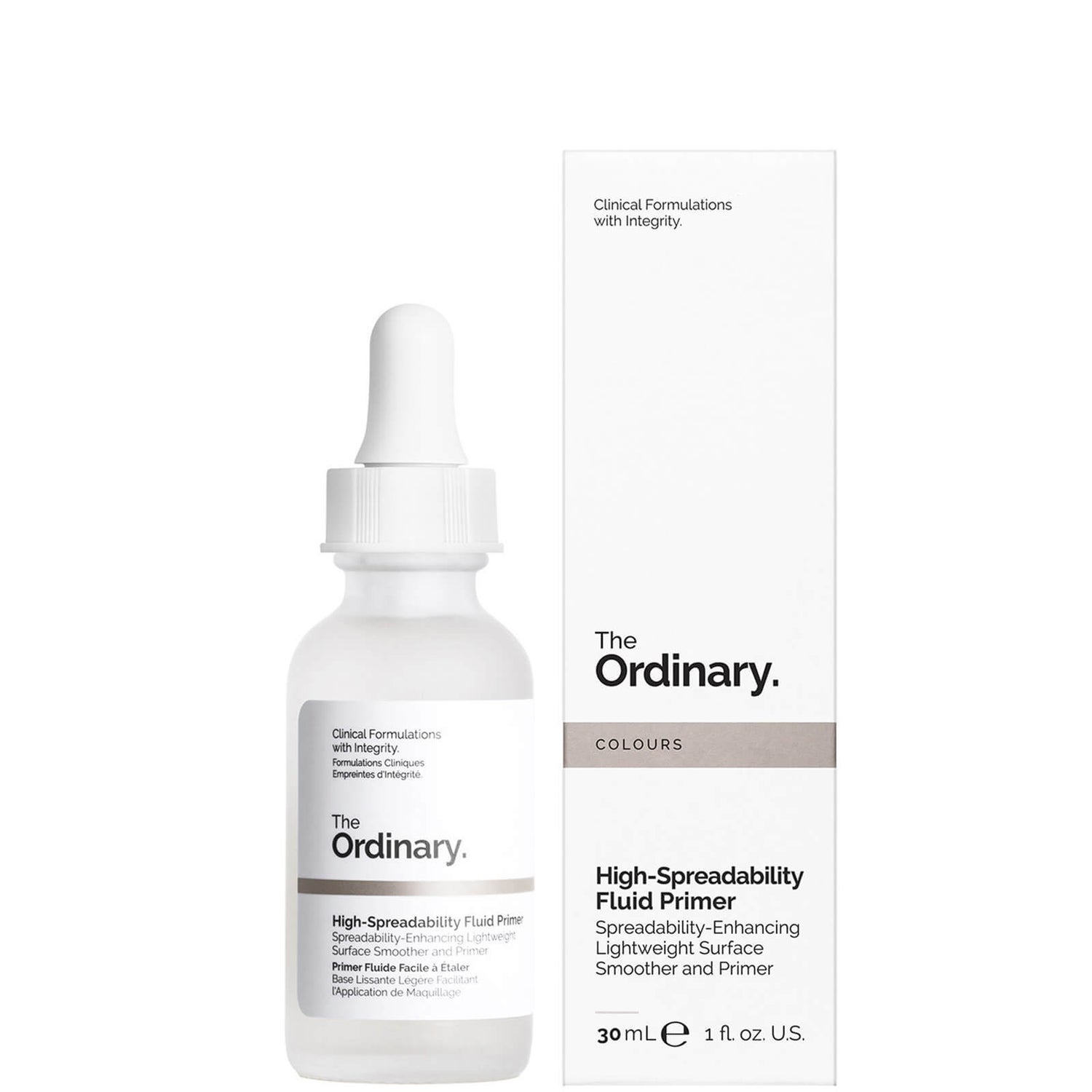 Жидкий праймер для макияжа The Ordinary High-Spreadability Fluid Primer, 30 мл