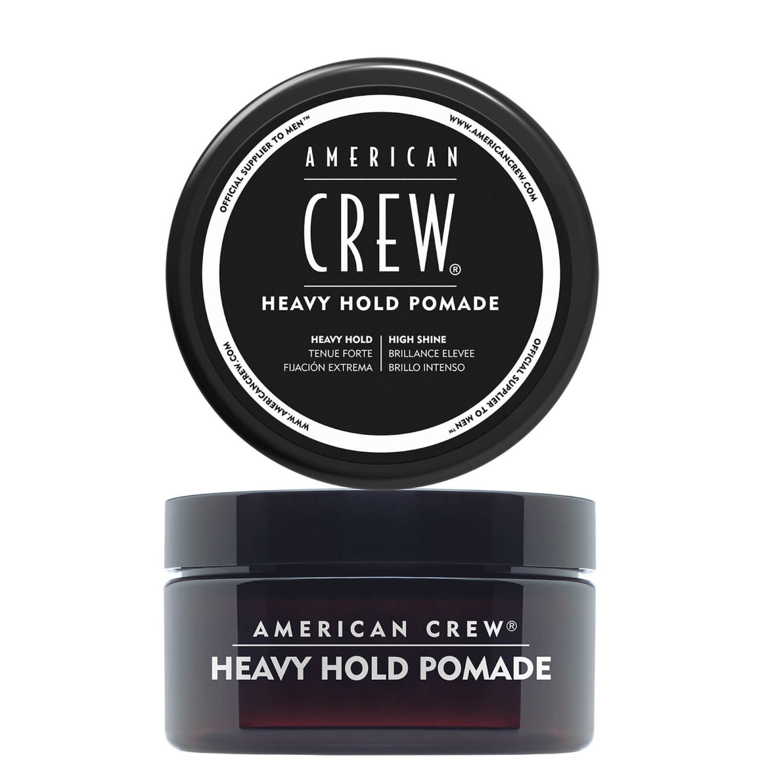American Crew Heavy Hold Pomade 美國隊員 男士強力定型髮蠟(強力定型和高度光澤) 85g