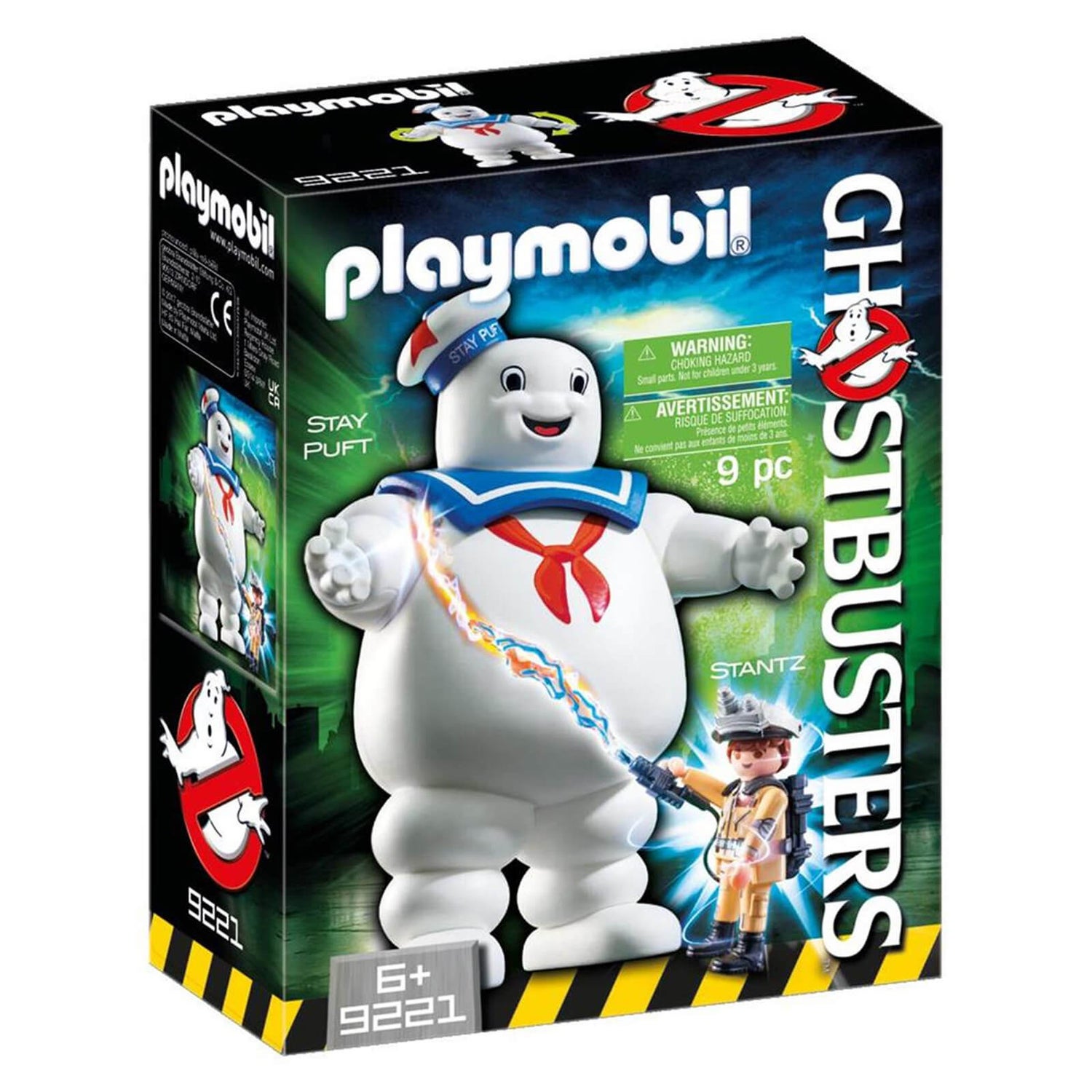 Playmobil Ghostbusters™ Fantôme Stay Puft et Stantz (9221)