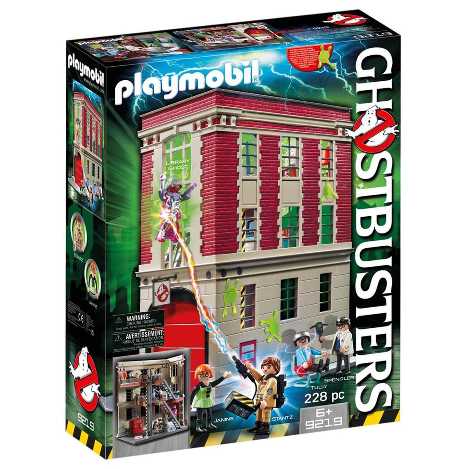 Playmobil Ghostbusters™ Brandweerkazerne (9219)