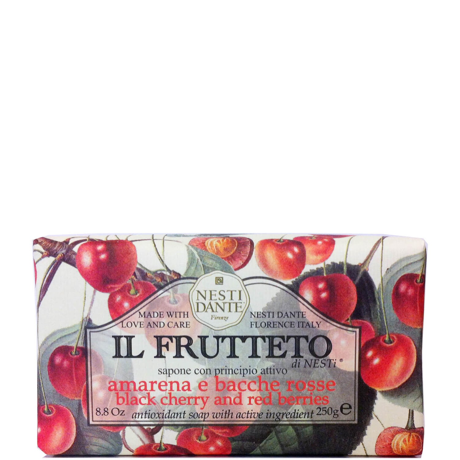 Nesti Dante Il Frutteto Black Cherry and Red Berries Soap 250 g