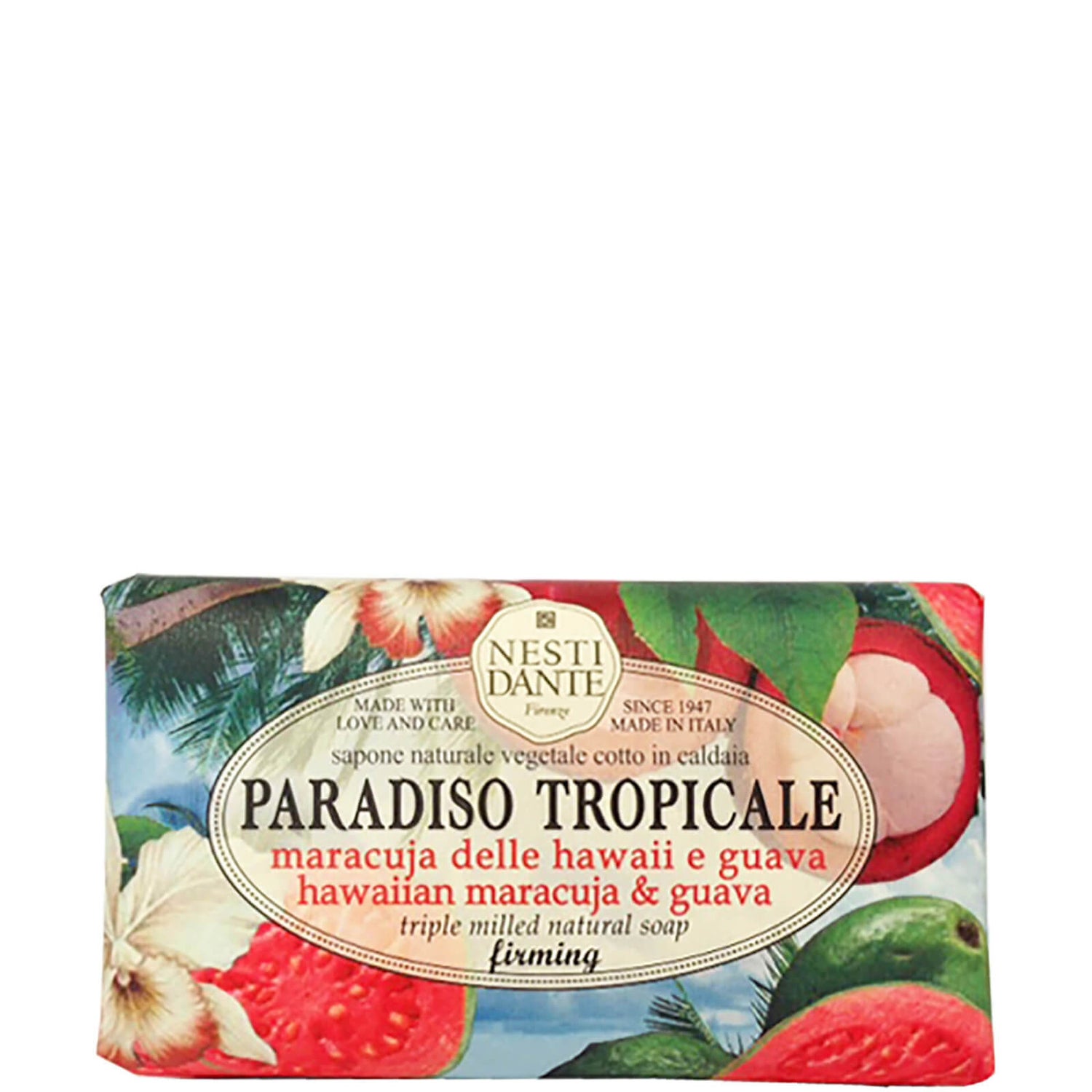 Jabón de maracuyá y guayaba Paradiso Tropicale Hawaiian de Nesti Dante 250 g