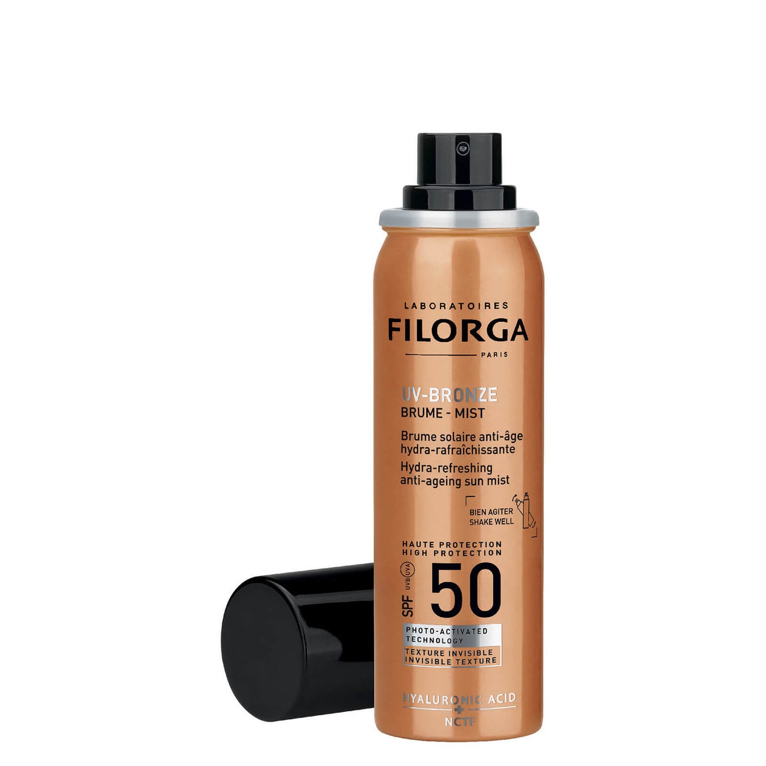 Spray UV-Bronze FPS 50+ da Filorga 60 ml