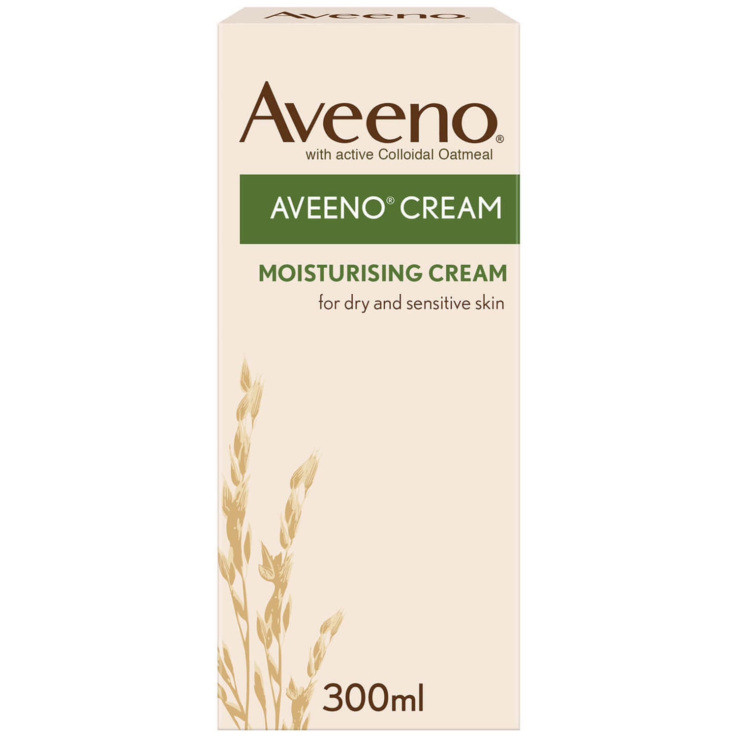 Crema hidratante de Aveeno 300 ml