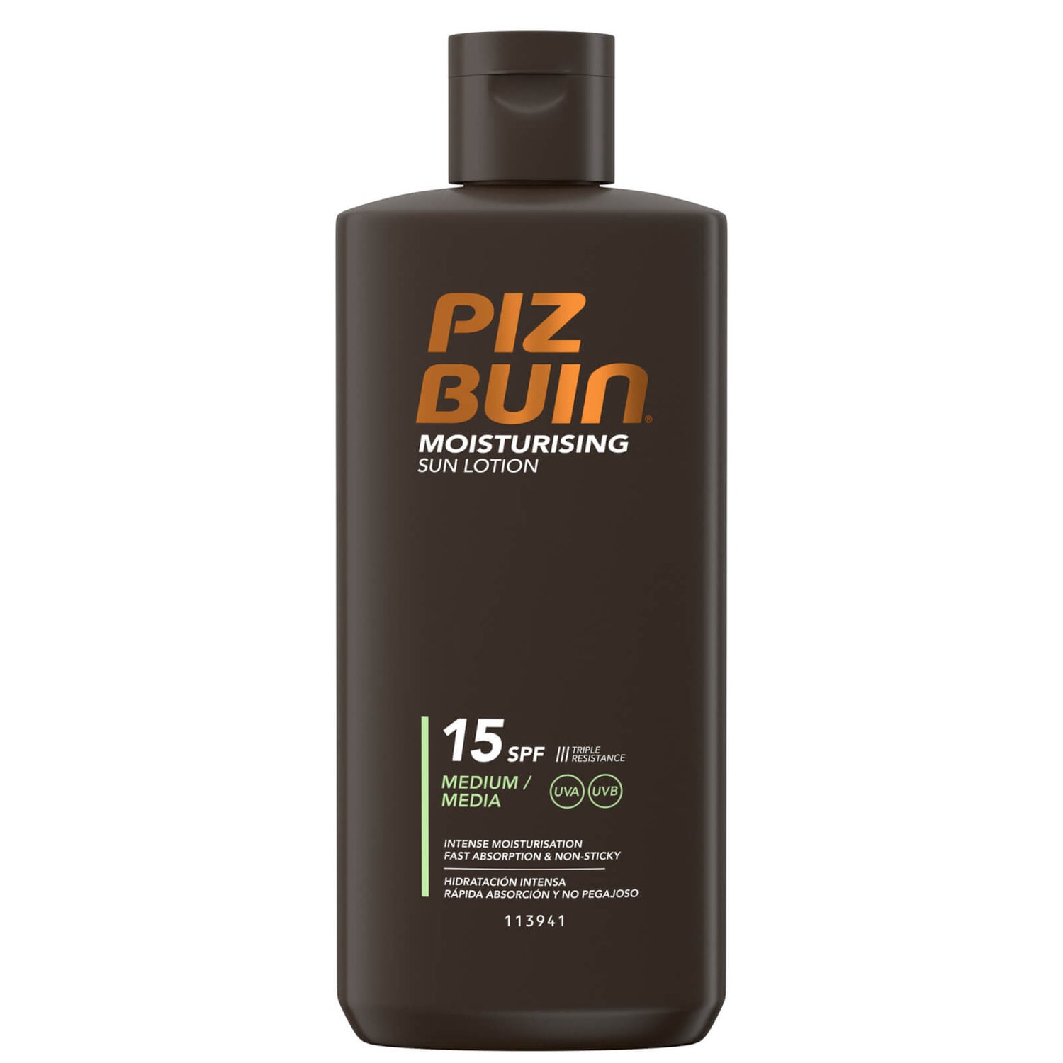 Piz Buin Moisturising Sun Lotion – Medium SPF 15 200 ml