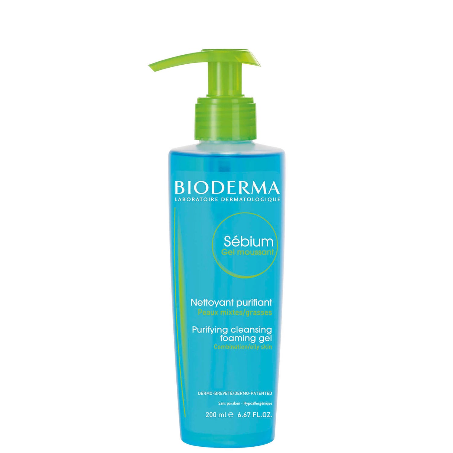 Bioderma Sebium purifying face wash 200ML