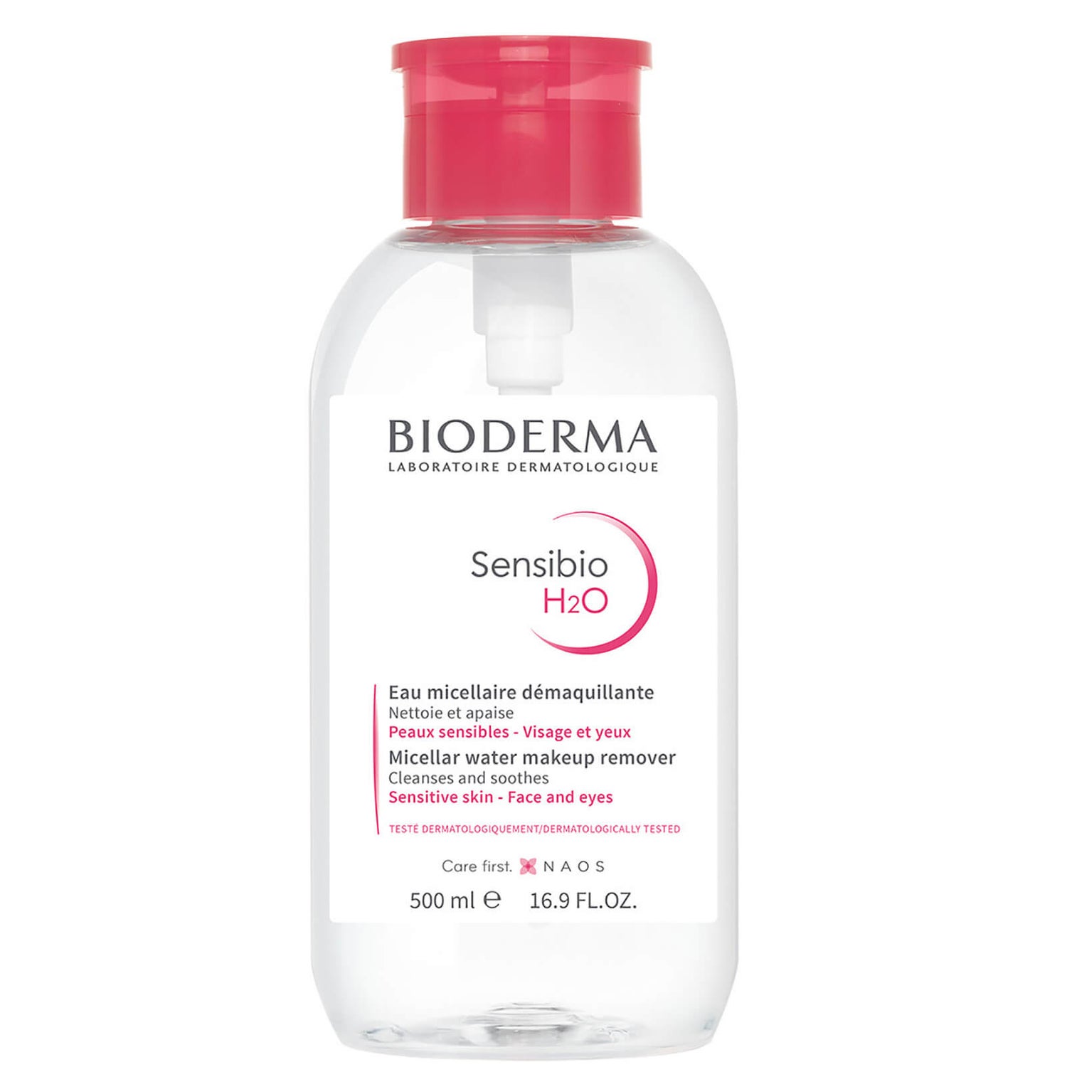 bioderma sensibio cleansing micellar water sensitive skin 500ml lookfantastic singapore