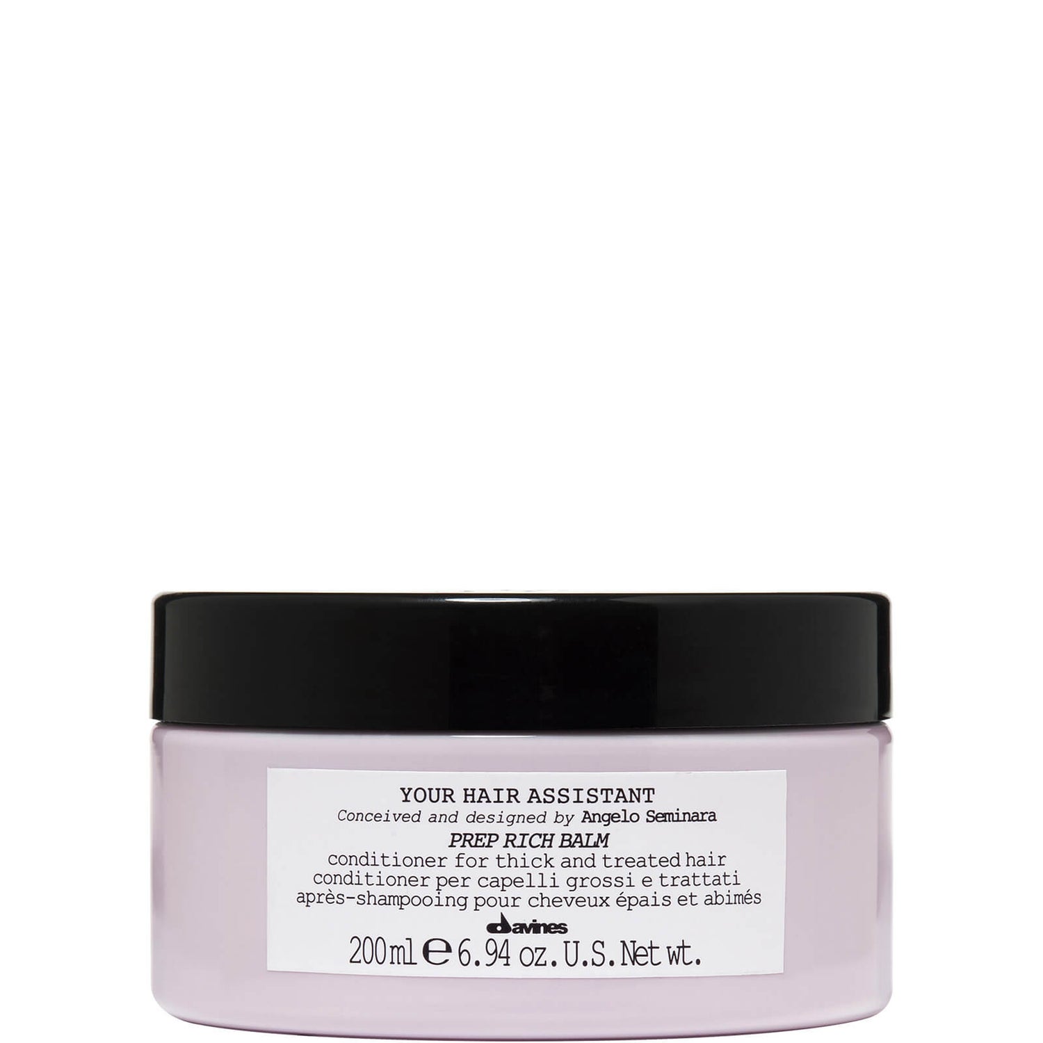 Davines Your Hair Assistant Prep Rich Balm Conditioner 200ml