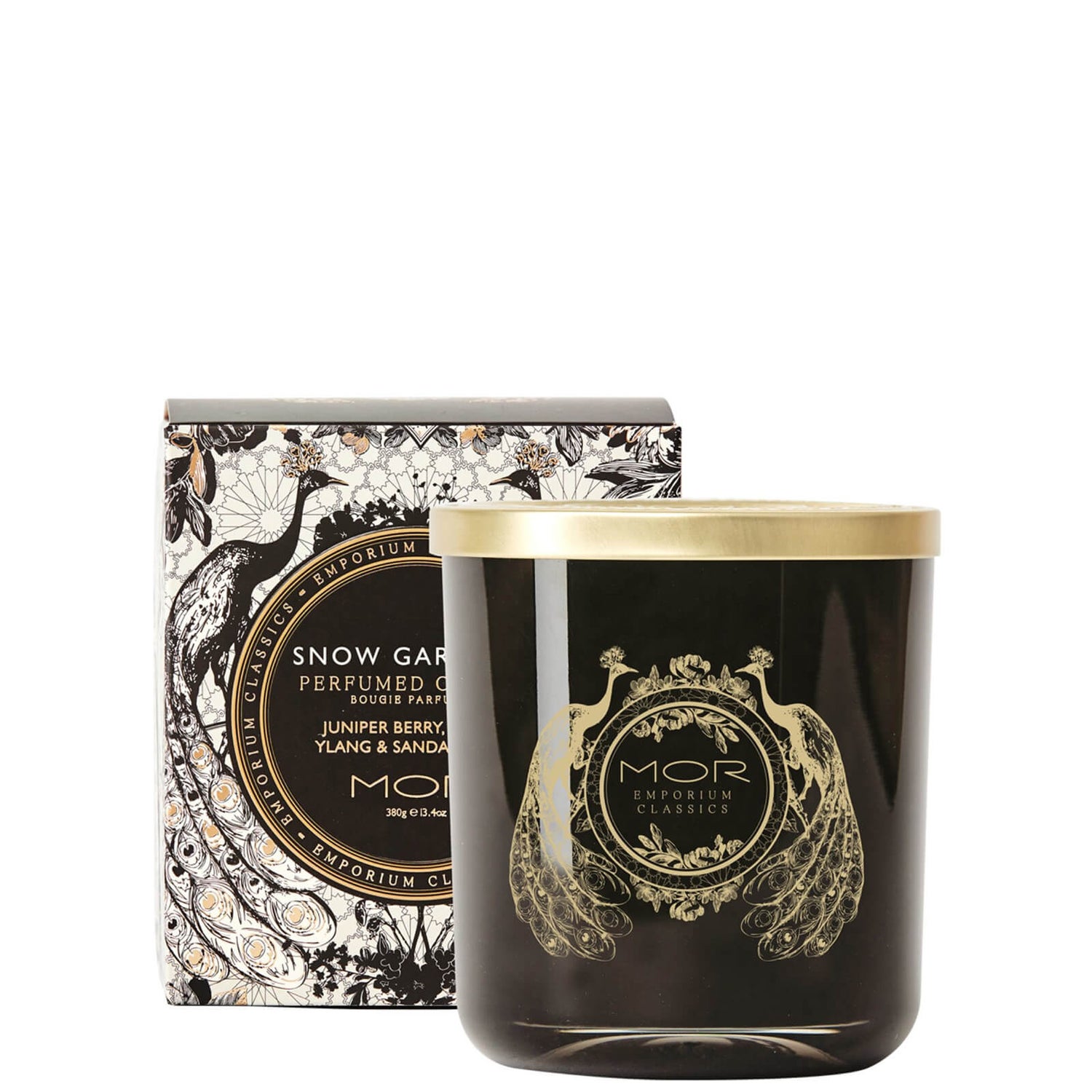Ароматическая свеча «Белая гардения» — MOR Fragrant Snow Gardenia Candle 390 г