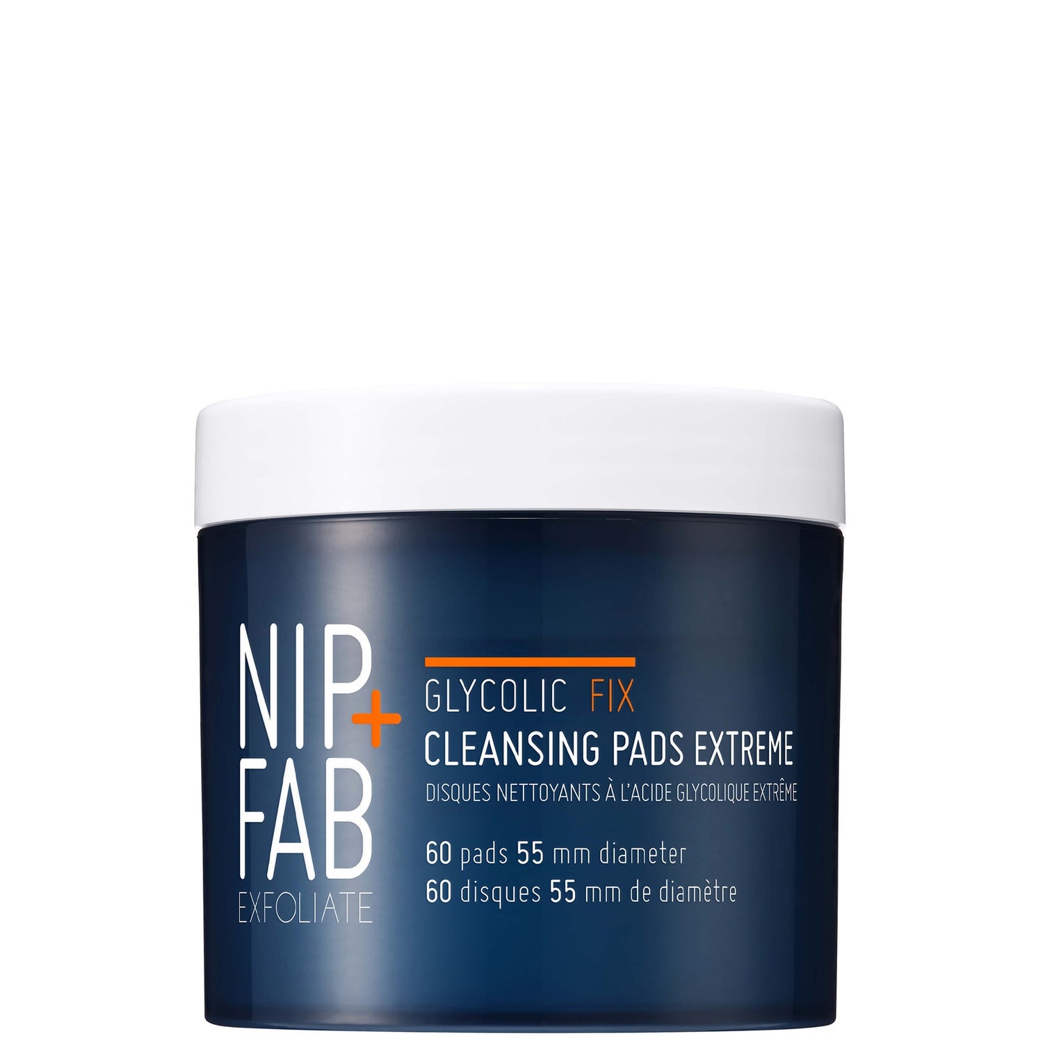 NIP + FAB Glycolic Fix dischetti detersione estrema all'acido glicolico - 60 pezzi