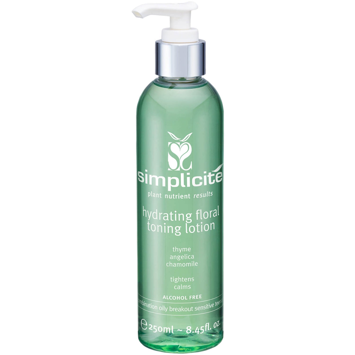 Simplicite Flower Water Toning Lotion Comb/Oily 250ml