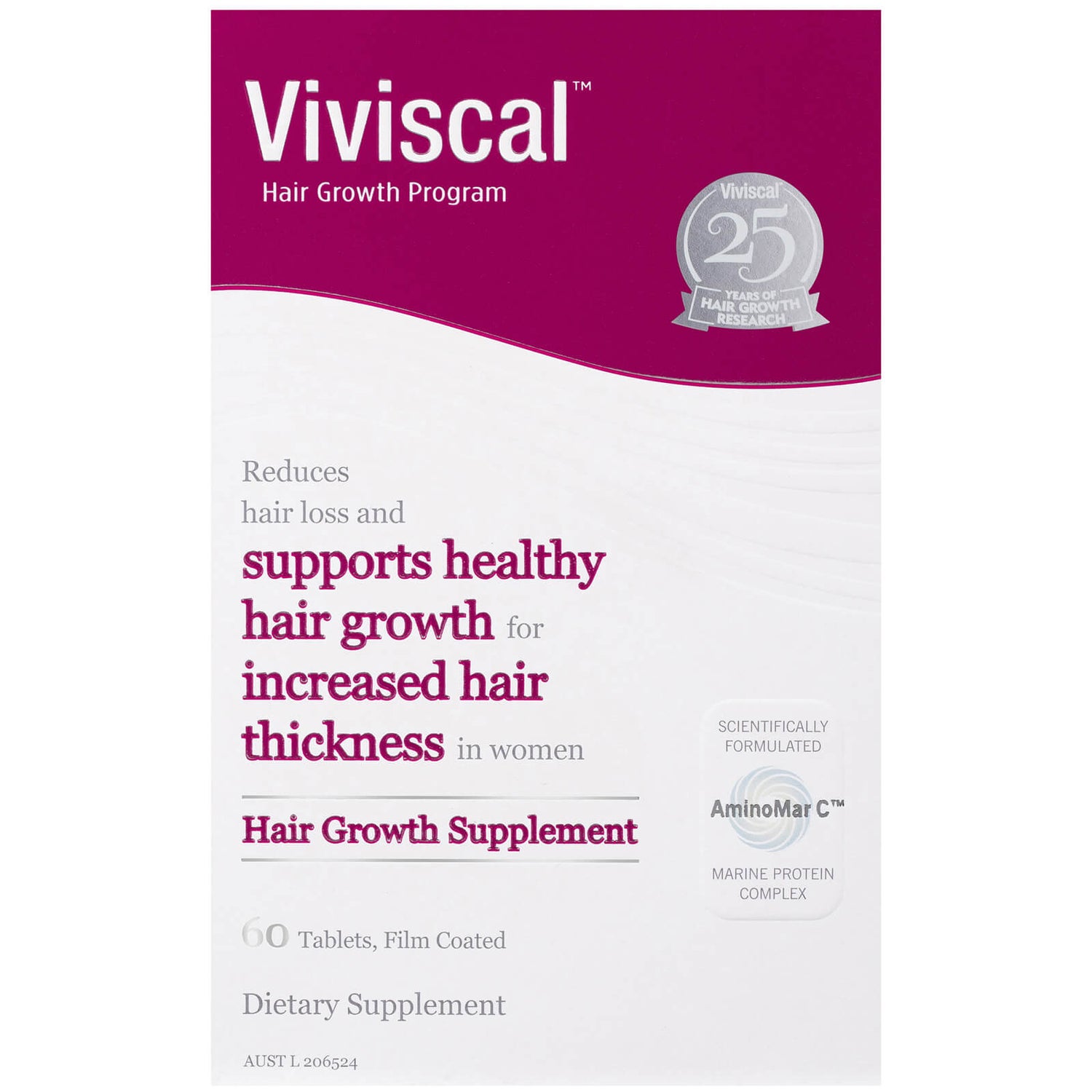 Viviscal Hair Growth Supplement - 1 Month (60 Tablets) | LOOKFANTASTIC AU