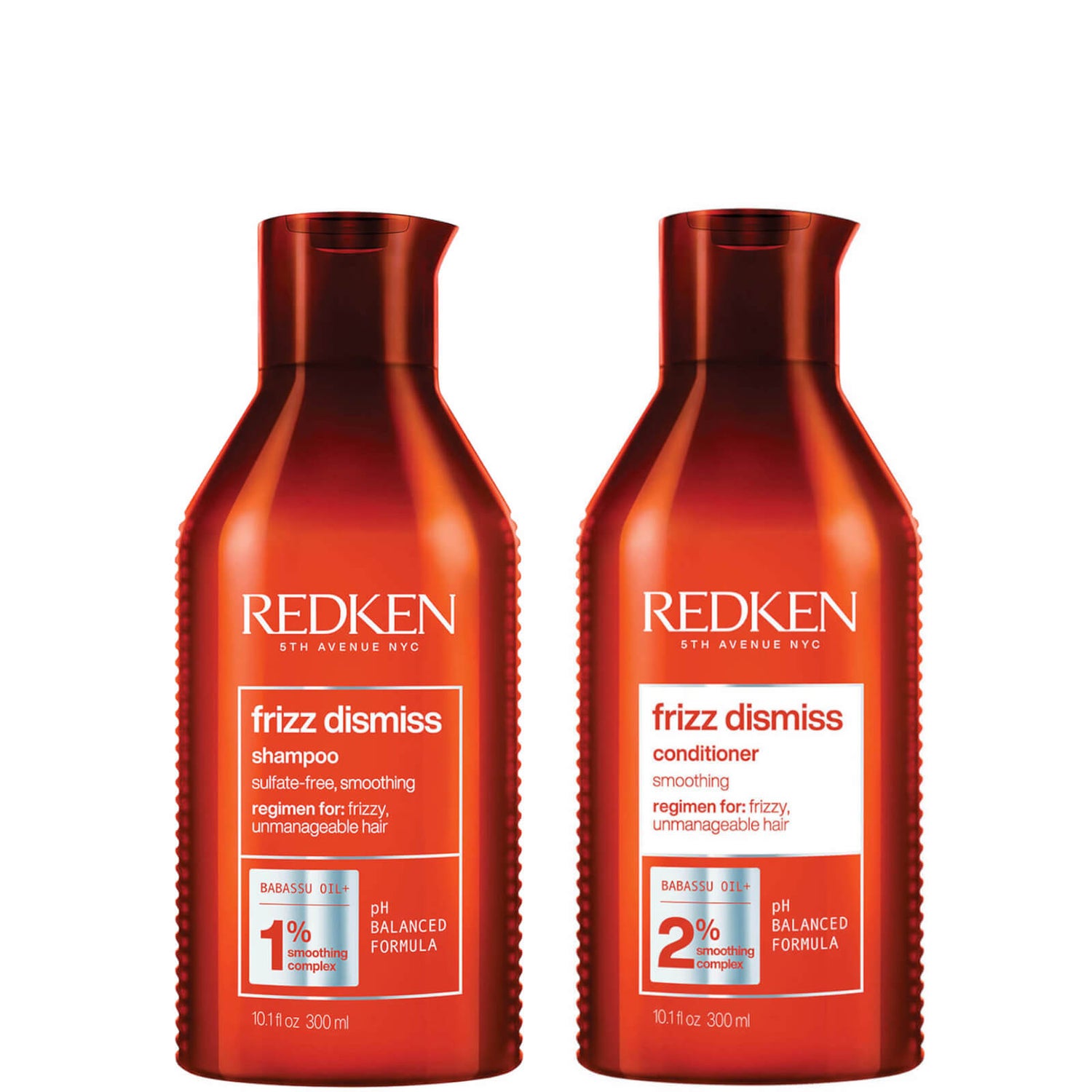 Redken Frizz Dismiss Shampoo and Conditioner 300ml (Worth $92.00)