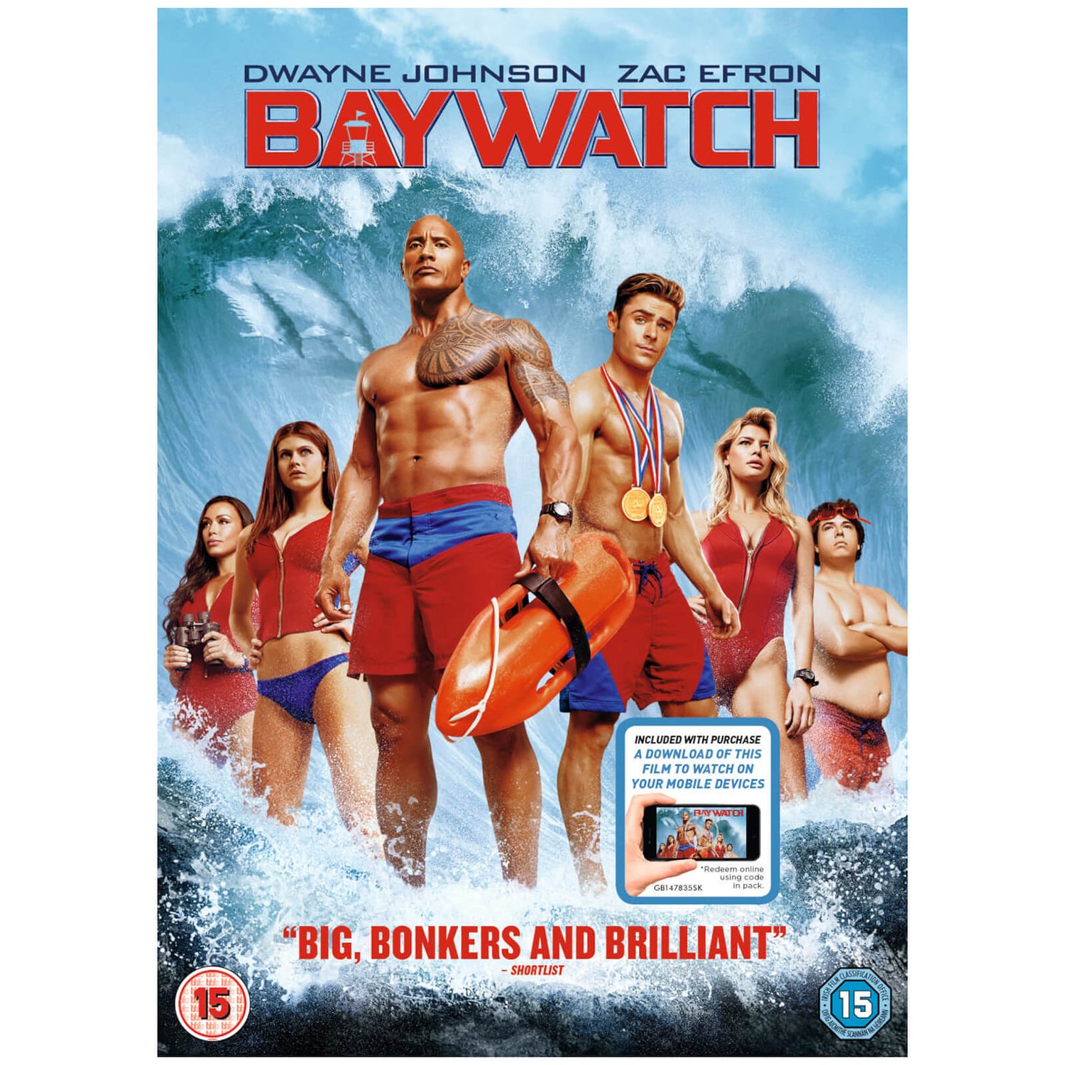 Baywatch (Includes Digital Download)