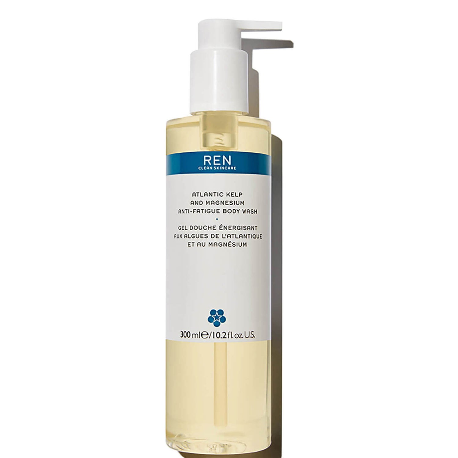 Гель для душа, снимающий усталость REN Skincare Atlantic Kelp and Magnesium Anti-Fatigue Body Wash 300 мл