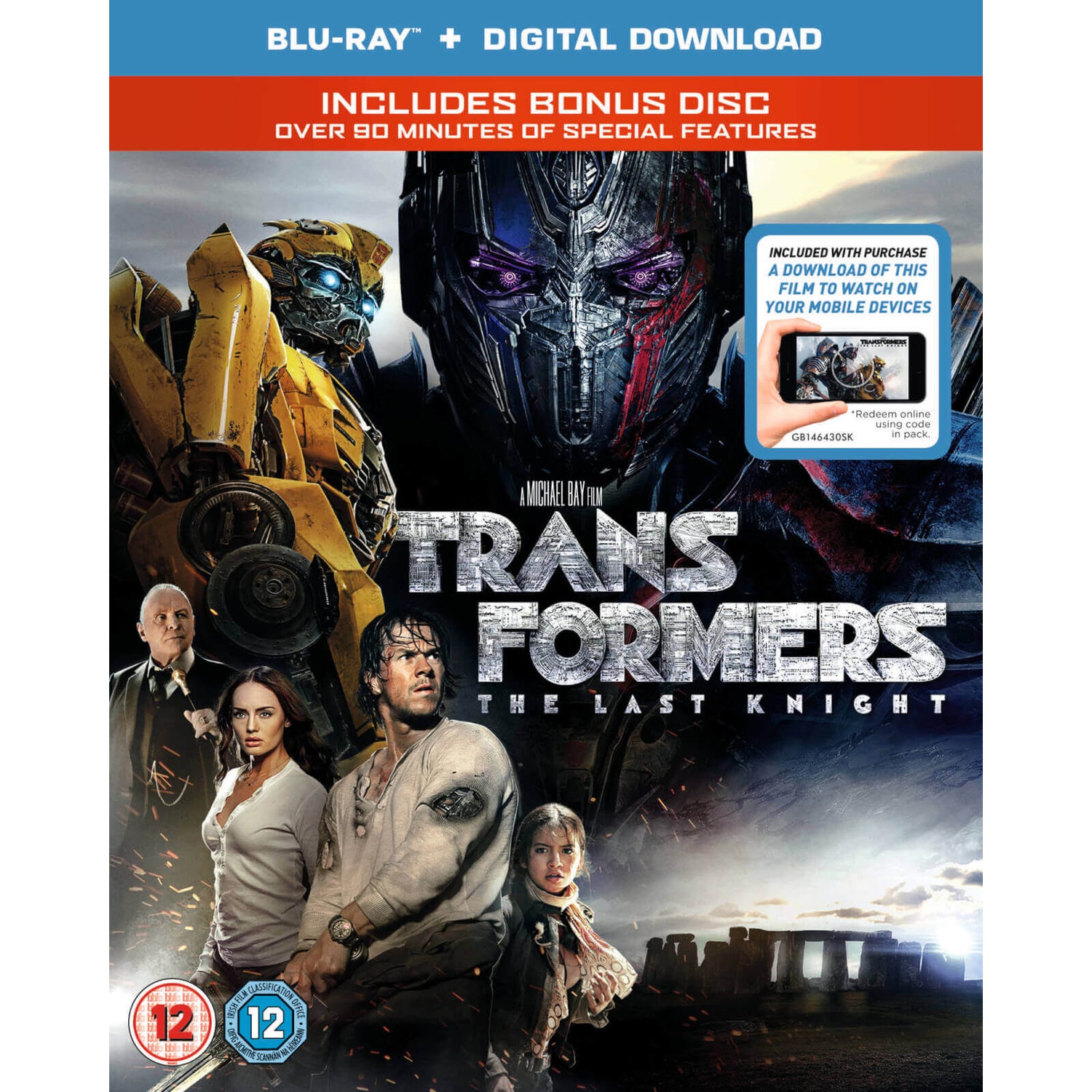 Transformers: The Last Knight (Includes Digital Download)