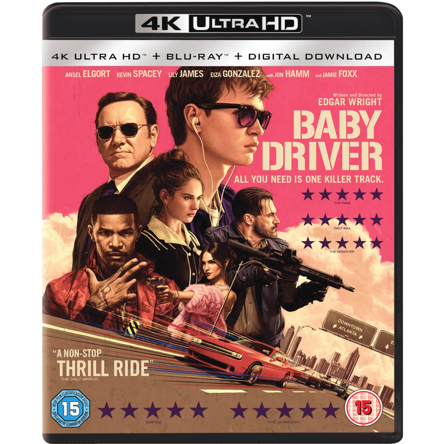 Baby Driver - 4K Ultra HD 4K - Zavvi US