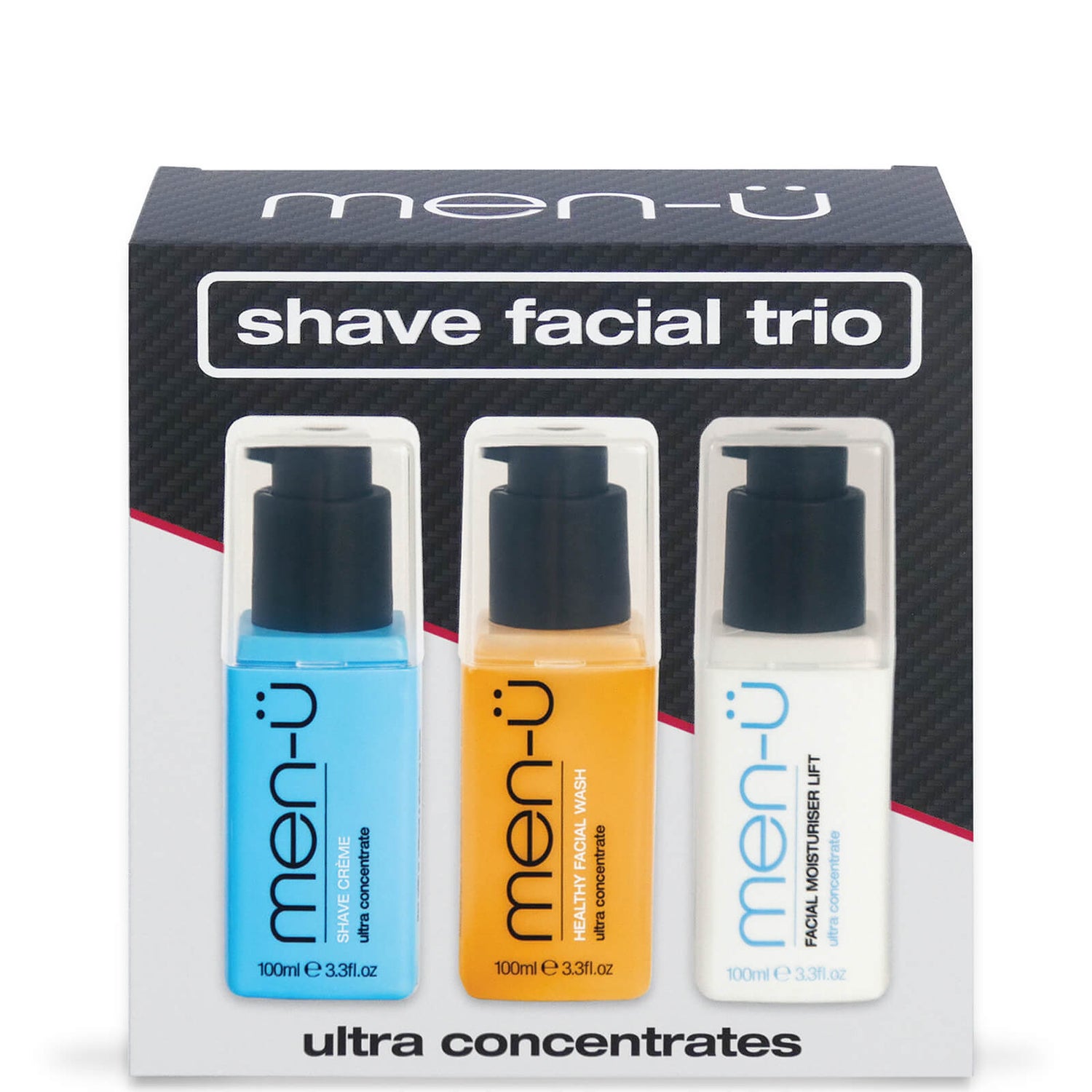 men-ü Shave Facial Trio Set (Worth $52)