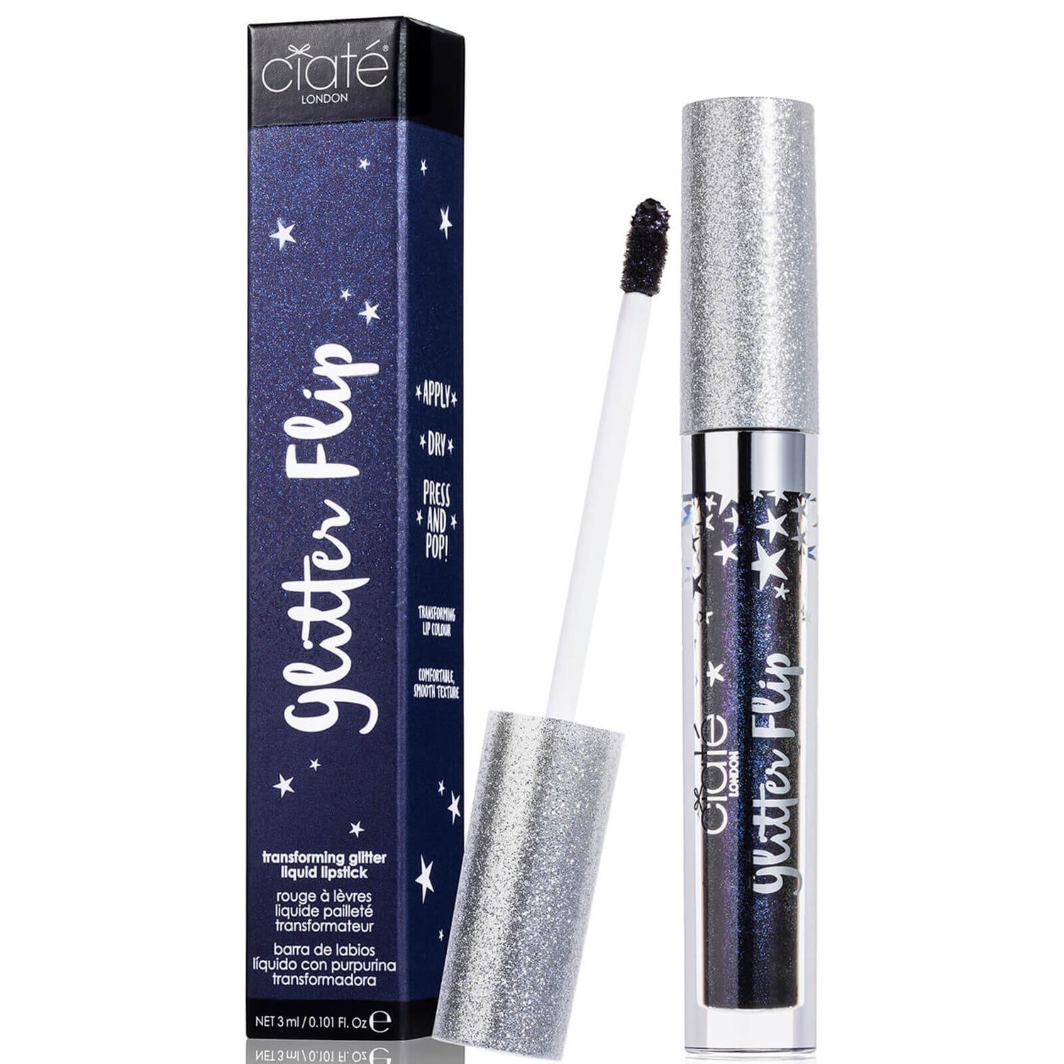 Ciaté London Glitter Flip Lipstick brokatowa pomadka do ust – Iconic