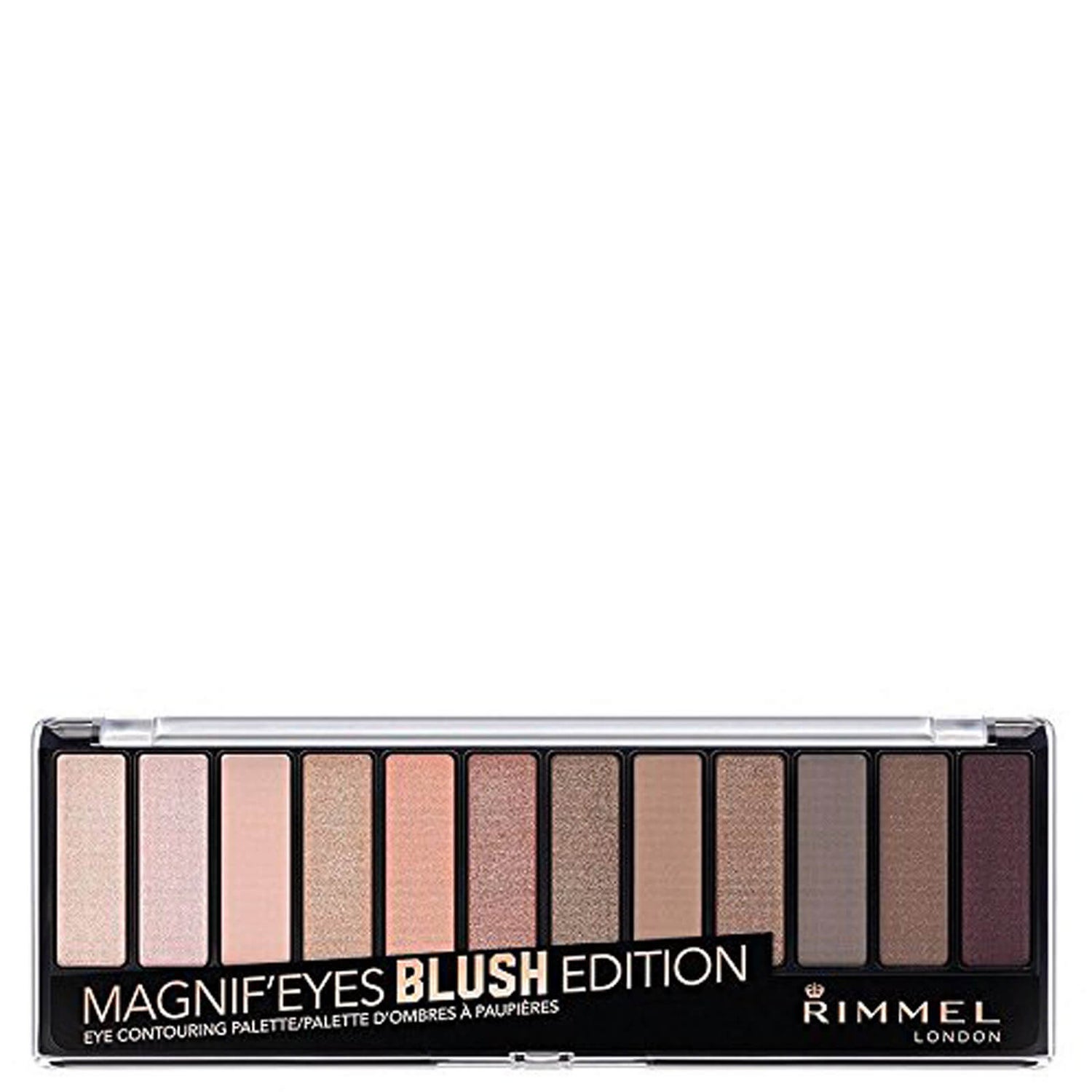 Rimmel 12 Pan Eyeshadow Palette - Blushed Edition 14 g