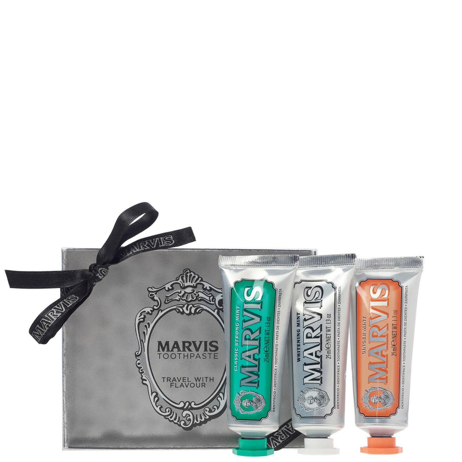 Marvis Travel Flavour Toothpaste Trio 3 x 25 ml
