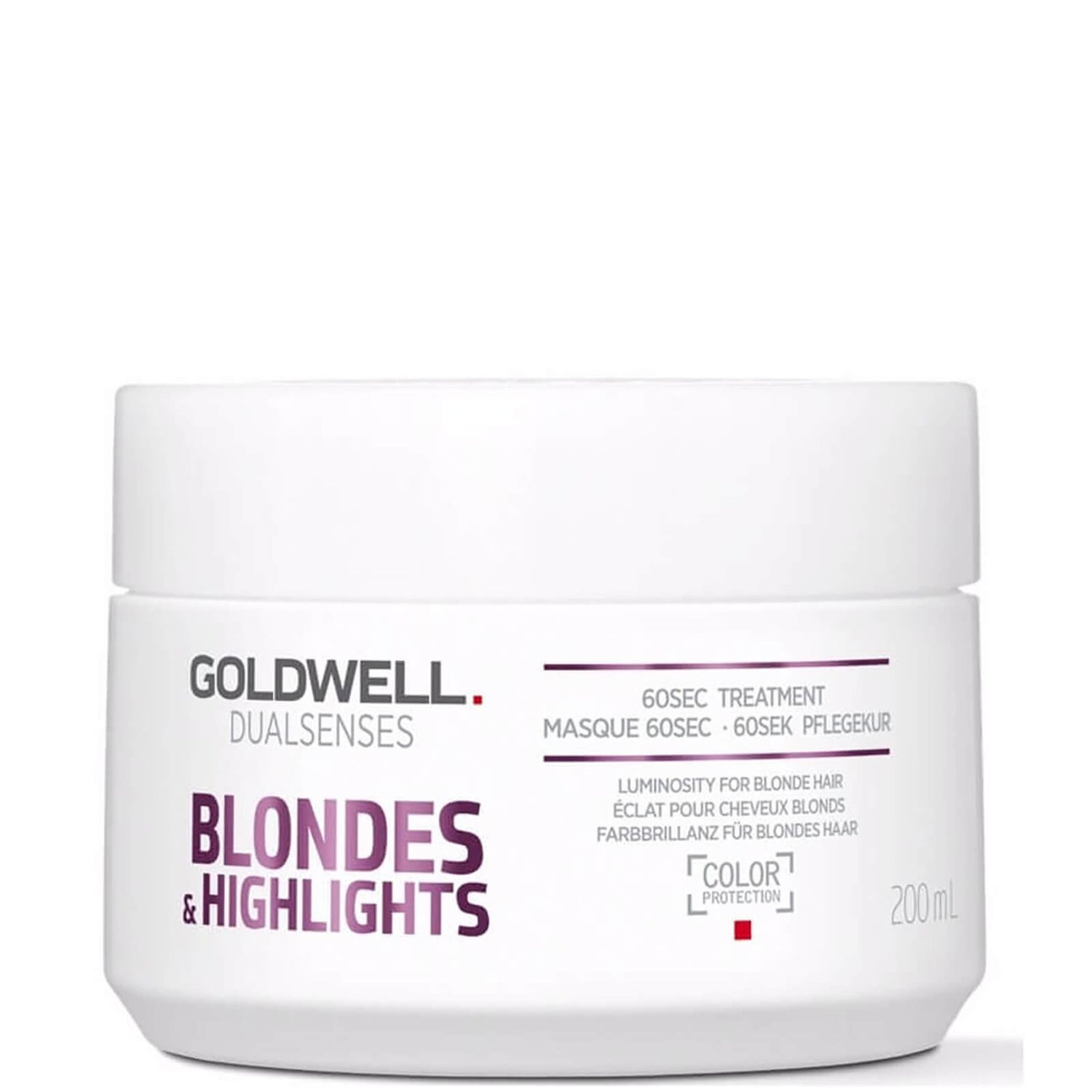 Goldwell Dualsenses Blonde and Highlights Anti-Yellow 60Sec Treatment 200ml