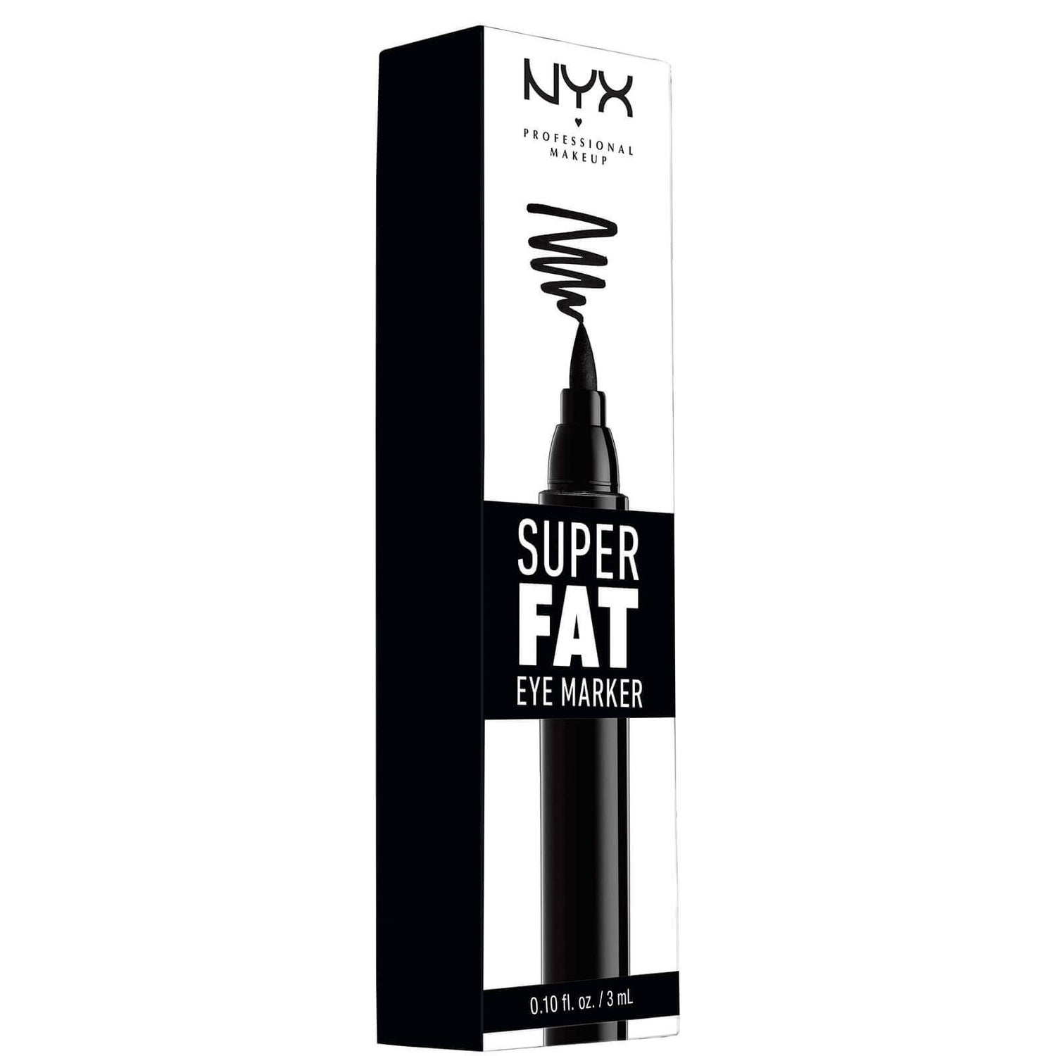 Super Fat Eye Marker da NYX Professional Makeup - Carbon Black