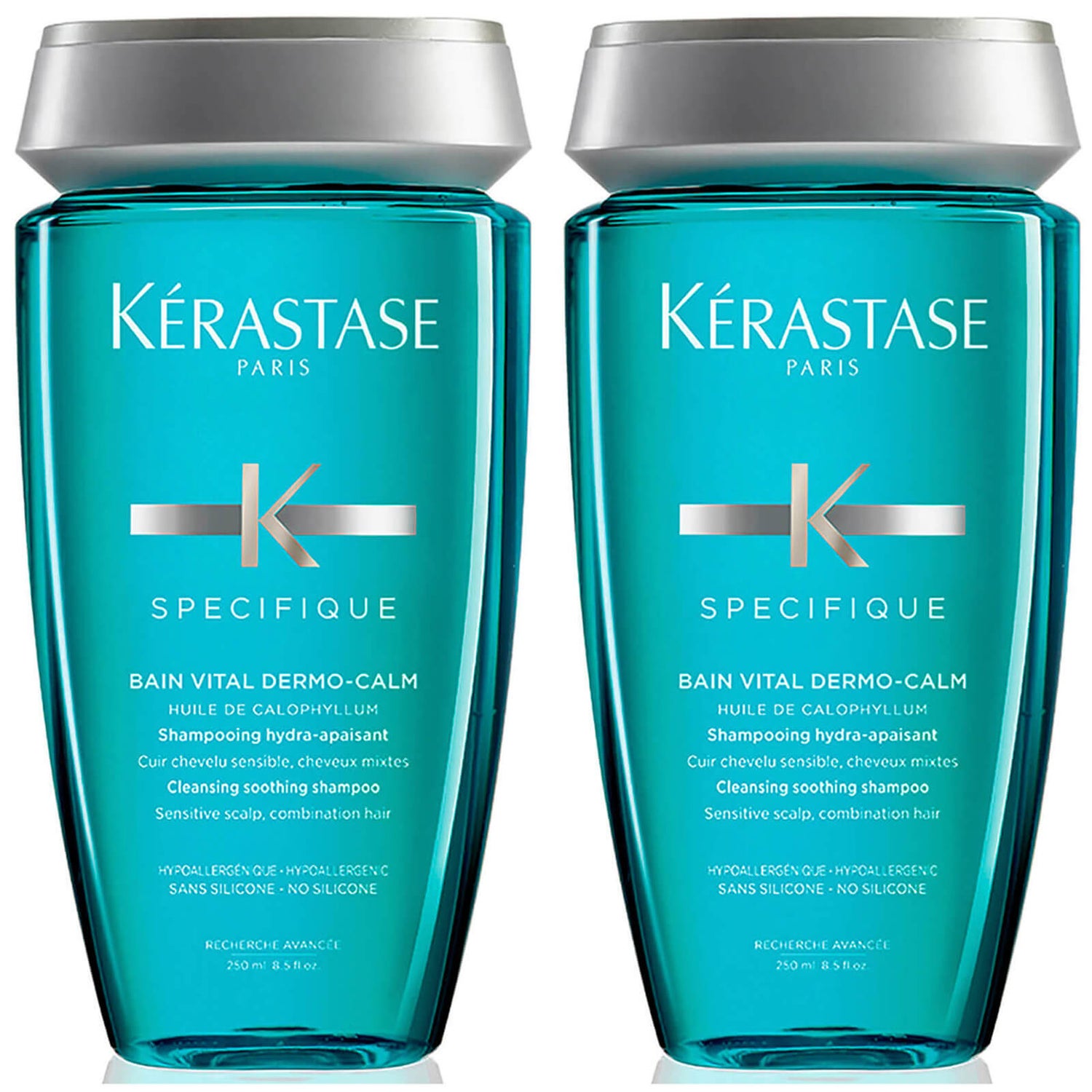 Kérastase Specifique Dermo-Calm Bain Vital Shampoo 250ml Duo - LOOKFANTASTIC