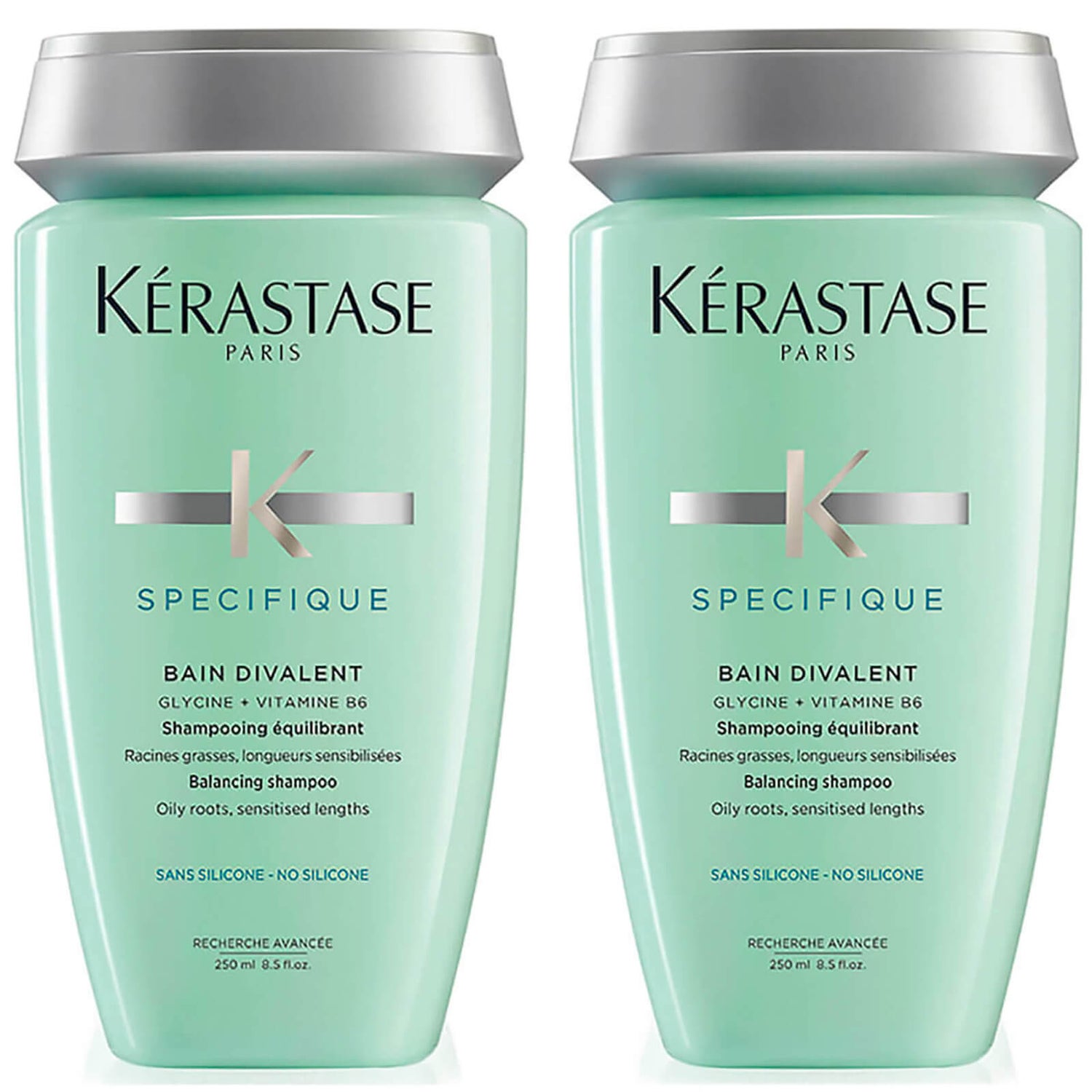 angst Af storm Forfatning Kérastase Specifique Bain Divalent Shampoo 250ml Duo - LOOKFANTASTIC