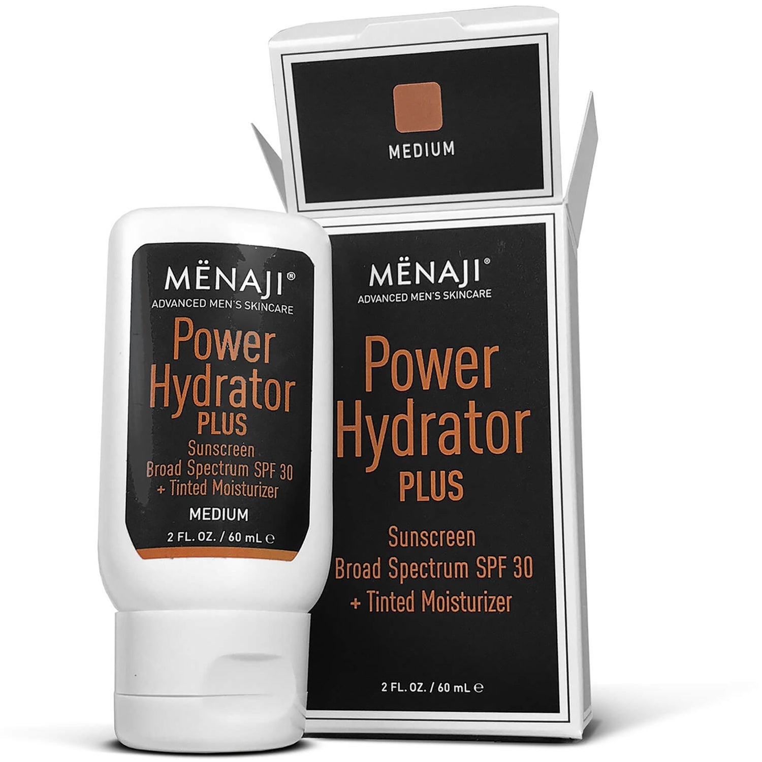 Menaji Power Hydrator PLUS Broad Spectrum Sunscreen SPF30 + Tinted Moisturiser 60ml