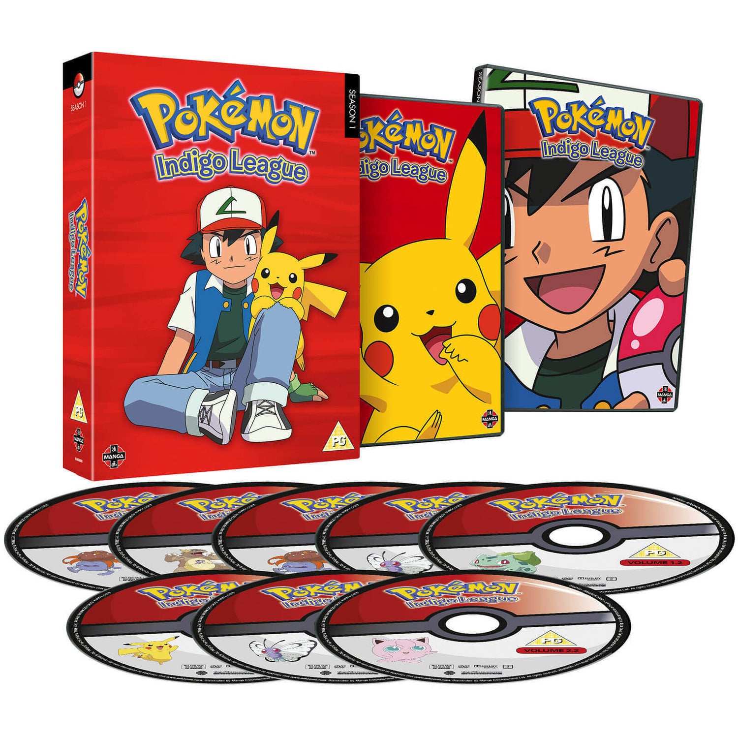 Pokemon Indigo Liga - Staffel 1 Box Set