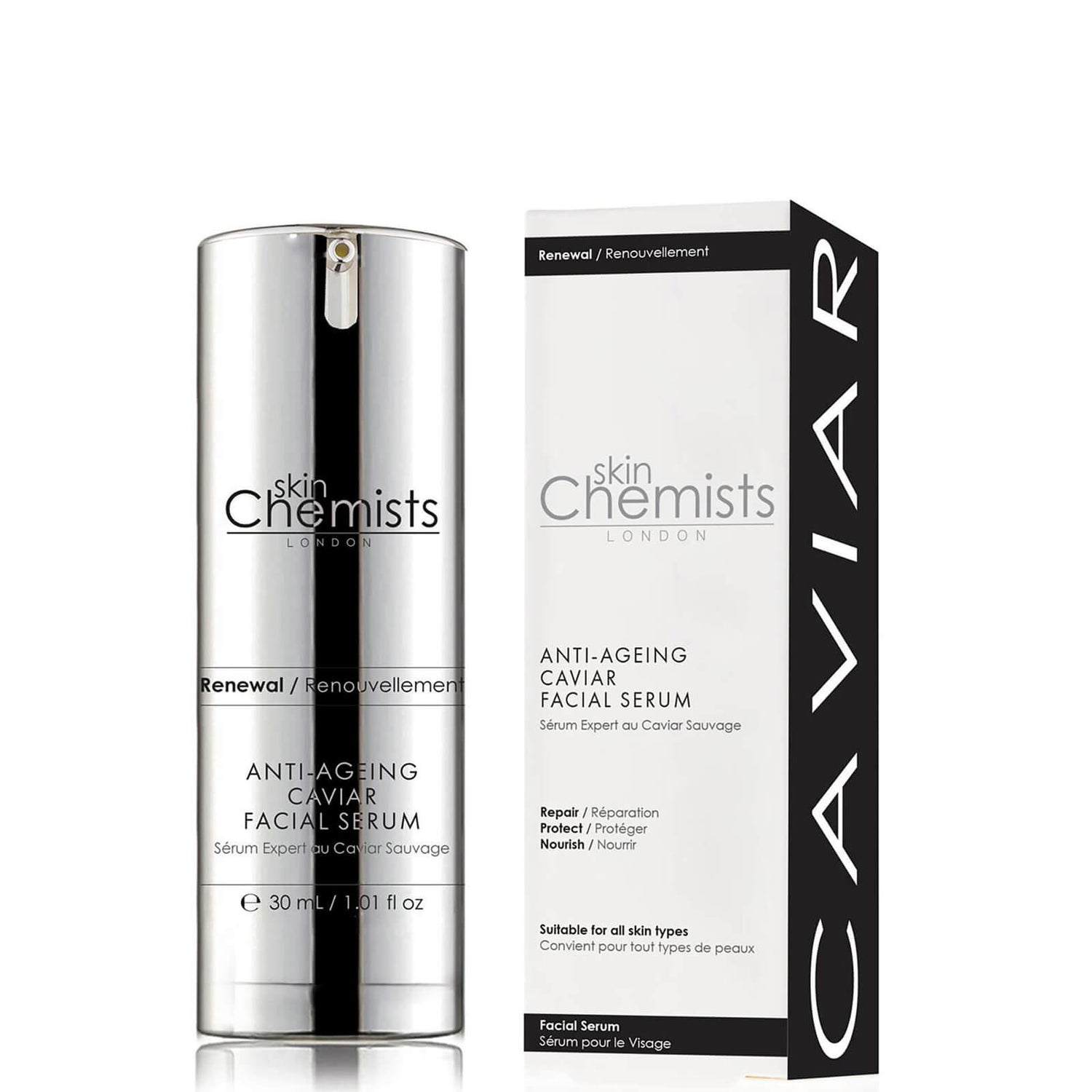 skinChemists London Anti-Ageing Caviar Facial Serum 30 ml