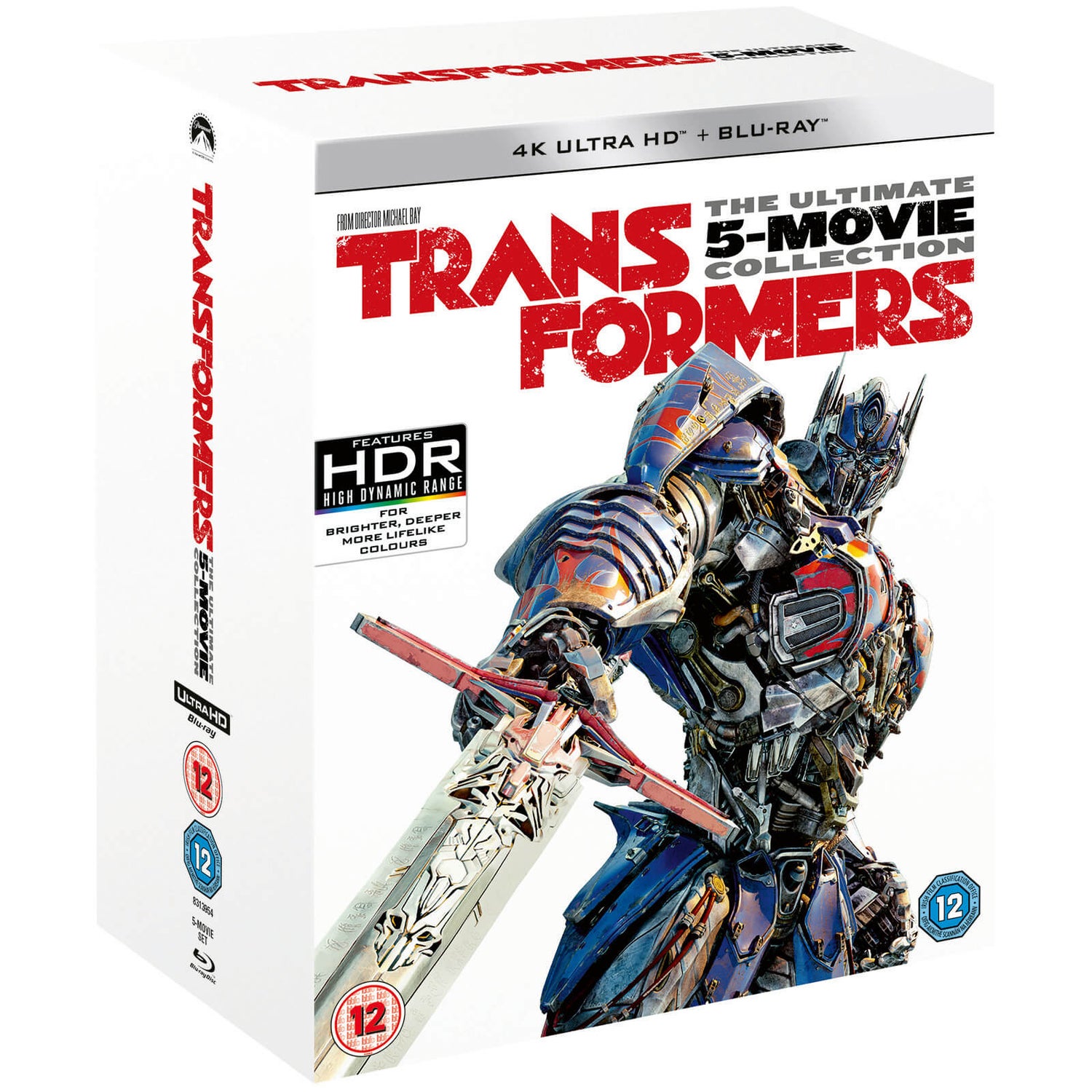 Transformers: 5-Movie Collection - 4K Ultra HD (Bonus Disc)