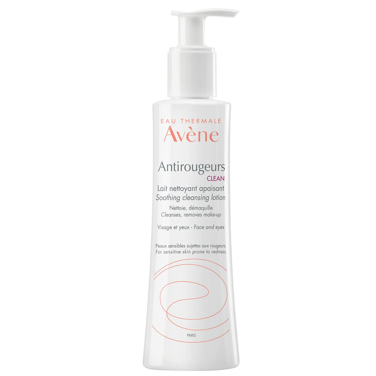 Avène Antirougeurs Clean Redness-Relief Refreshing Cleansing Lotion 200ml