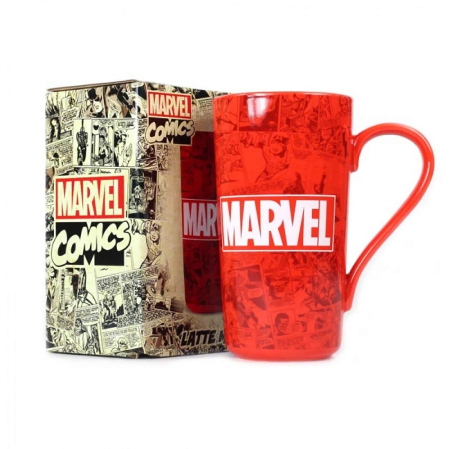 Mug Latte Boxed - Marvel Marvel Logo
