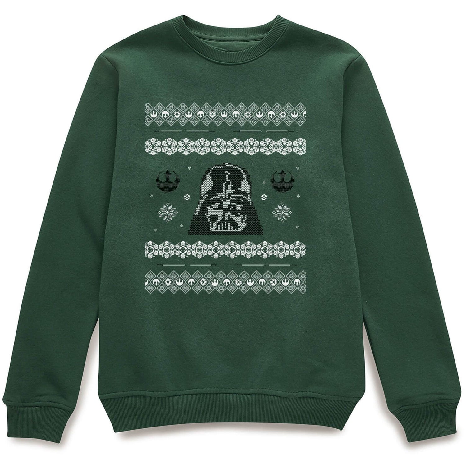 Felpa Star Wars Darth Vader Christmas Knit Green Christmas