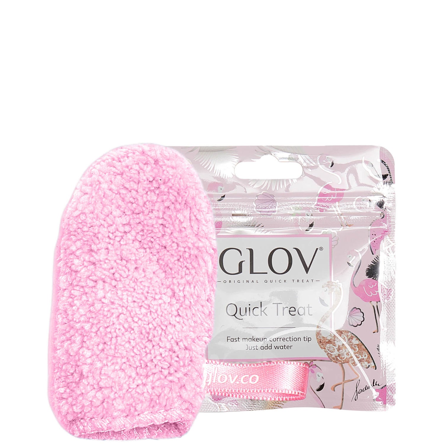 Рукавичка для снятия макияжа GLOV® Quick Treat Hydro Cleanser - Cozy Rosie