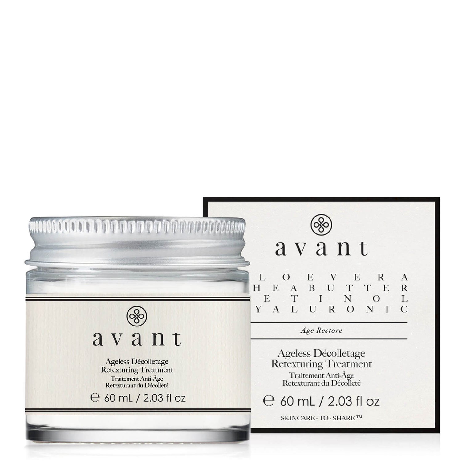 Avant Skincareエイジレス デコルテ リテクスチャリング トリートメント 60ml