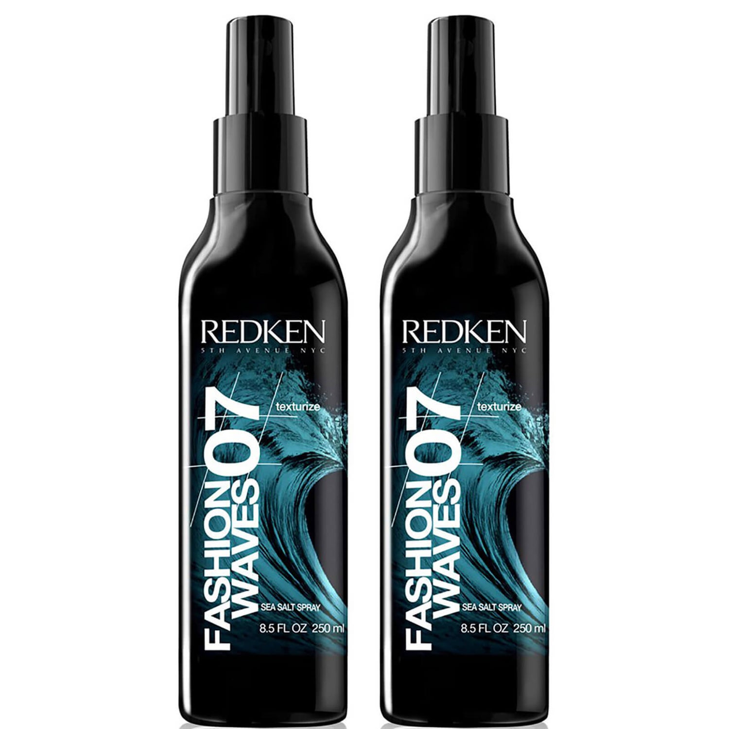Redken Fashion Waves Sea Salt Spray Duo spray z solą morską - zestaw 2 sztuk (2 x 250 ml)