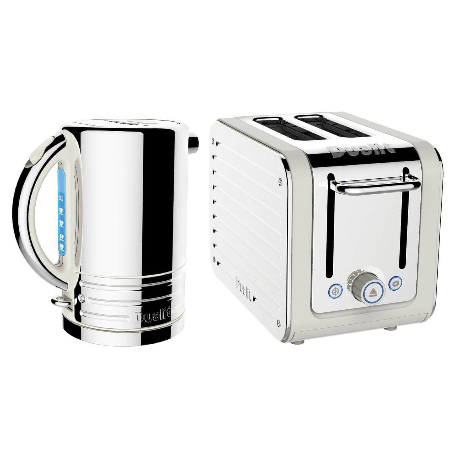 Dualit Architect Kettle and 2 Slot Toaster Bundle Canvas