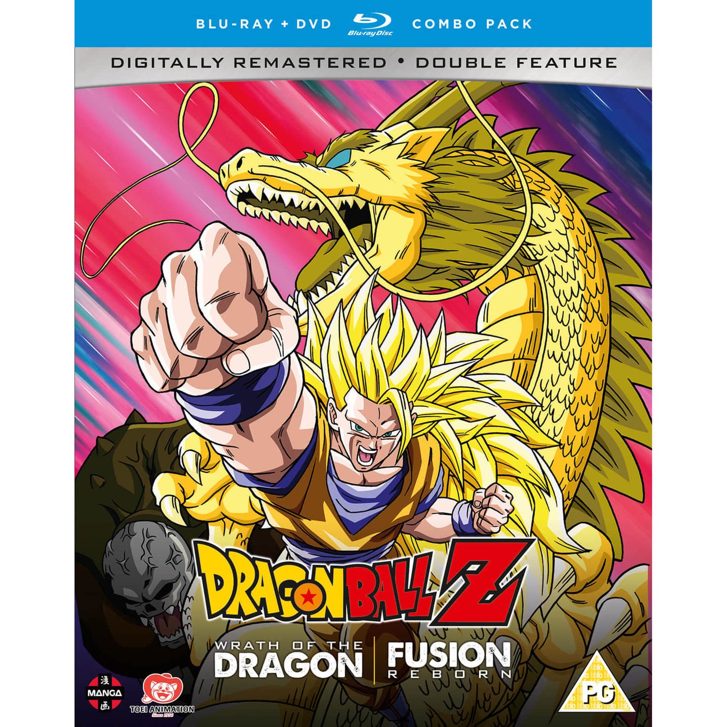 Dragon Ball Z Movie Collection Six: Fusion Reborn/Wrath Of The Dragon  Blu-ray - Zavvi Ireland