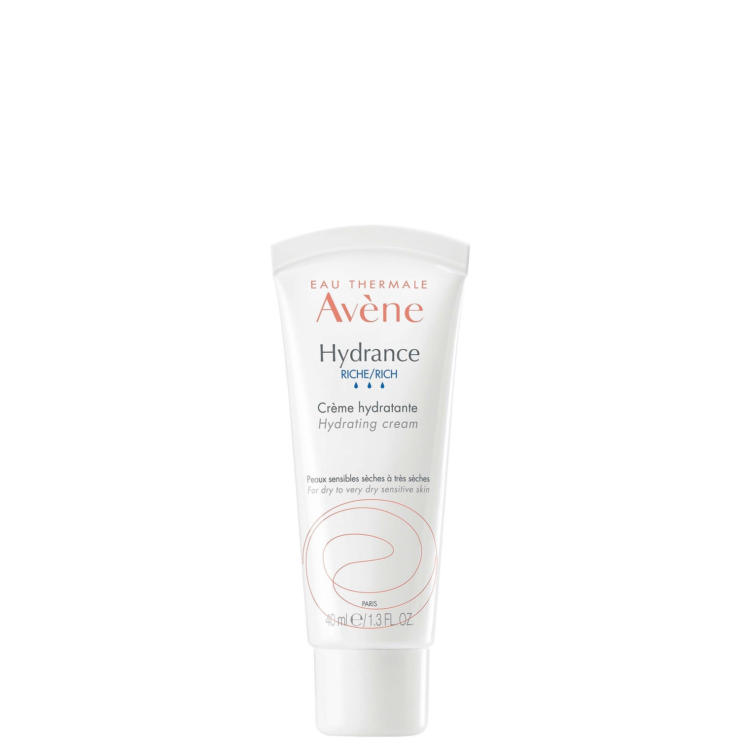 Avène Hydrance Rich Hydrating Cream Moisturiser for Dehydrated Skin (1.3 oz.)
