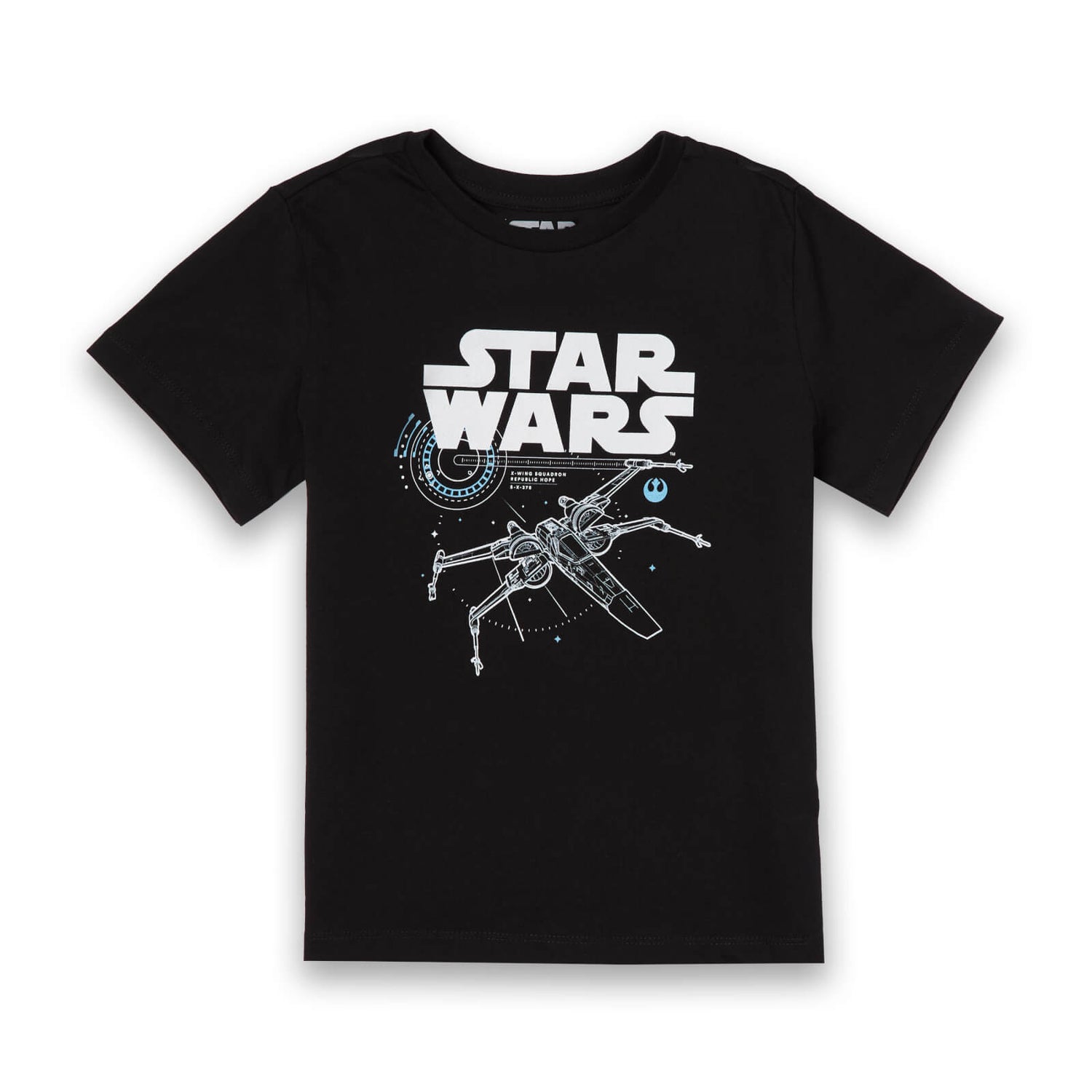 Star Wars The Last Jedi X-Wing Kids' Black T-Shirt