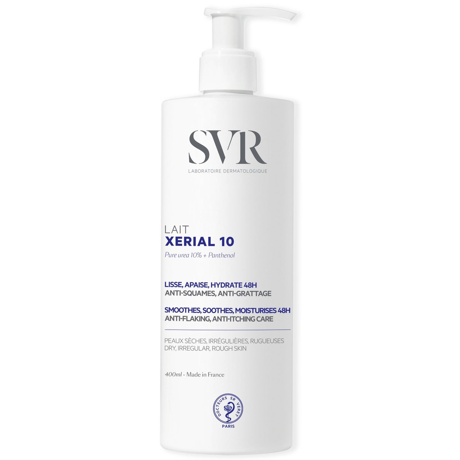 SVR Xerial 10 Body Lotion for Extremely Dehydrated + Flaking Skin - 400ml